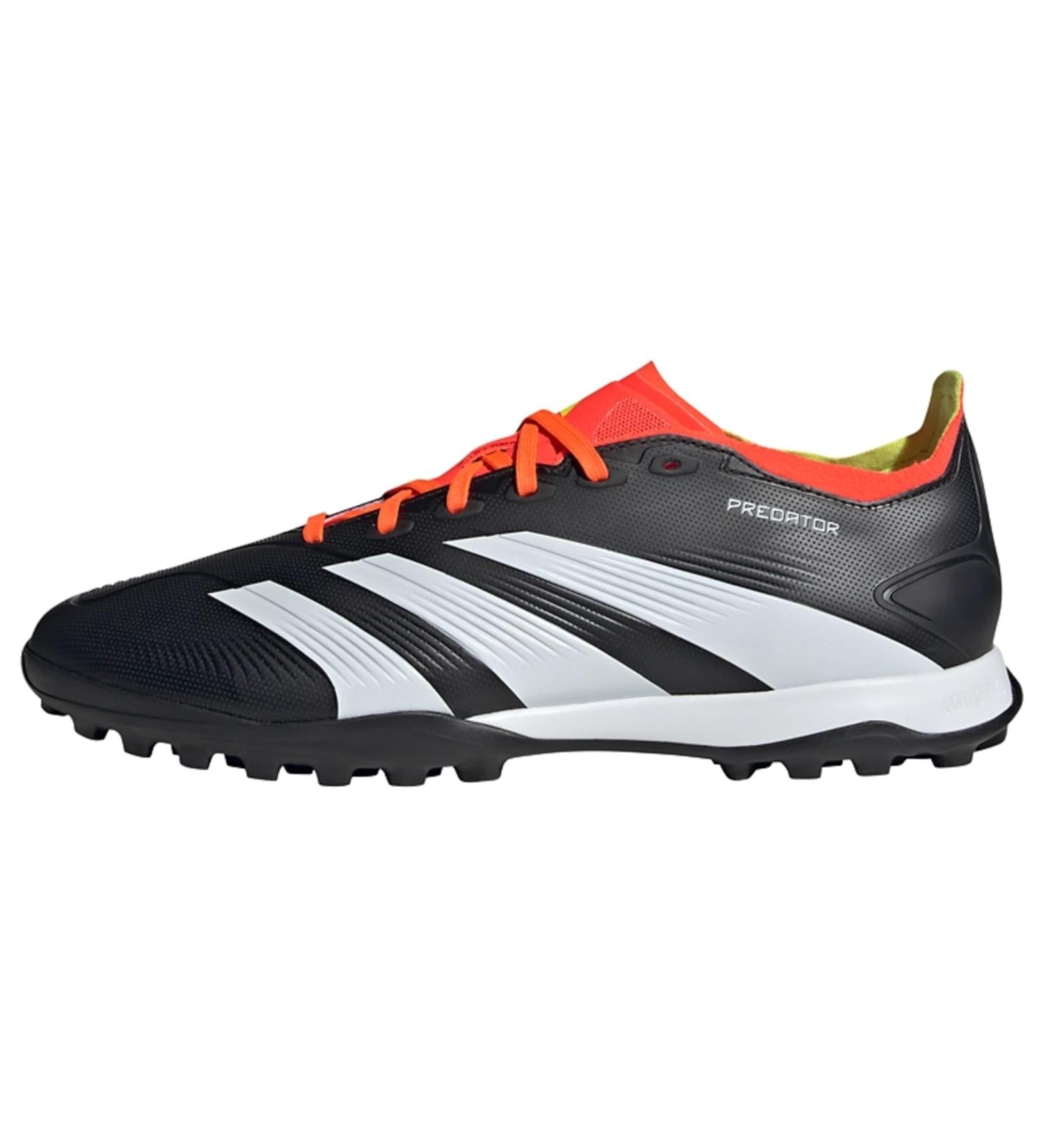 Buy adidas Predator 24 League Low TF Football Shoe 44 EU - Core Black Ftwr White Solar Red | International Shipping Available - Buy Online on GoSupps.com