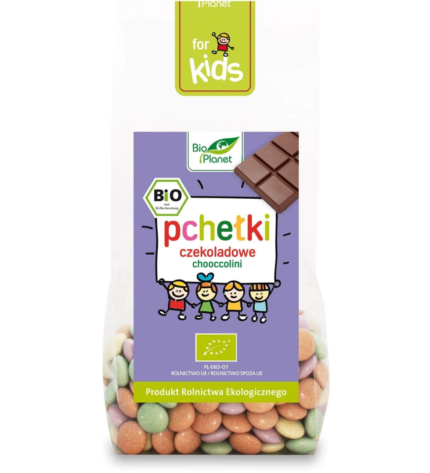 Organic chocolate dragees 100 g - BIO PLANET