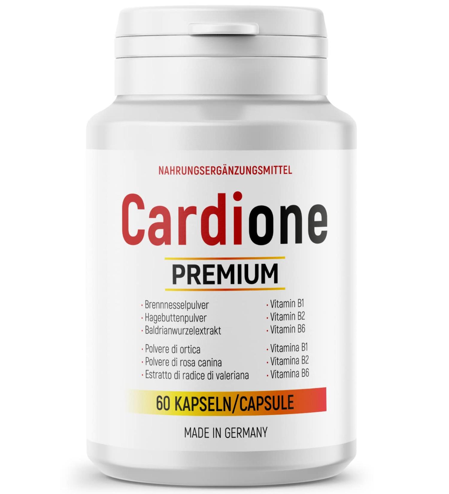 Buy MayProducts Cardione Premium Capsules - Quality from Germany | 60 Capsules for Men & Women - Best Cardiovascular Support - Buy Online on GoSupps.com