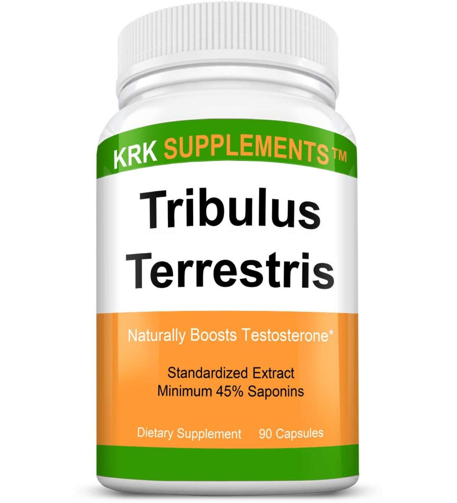 Tribulus Terrestris 1000mg | 90 Capsules | KRK Supplements - Buy Online on GoSupps.com