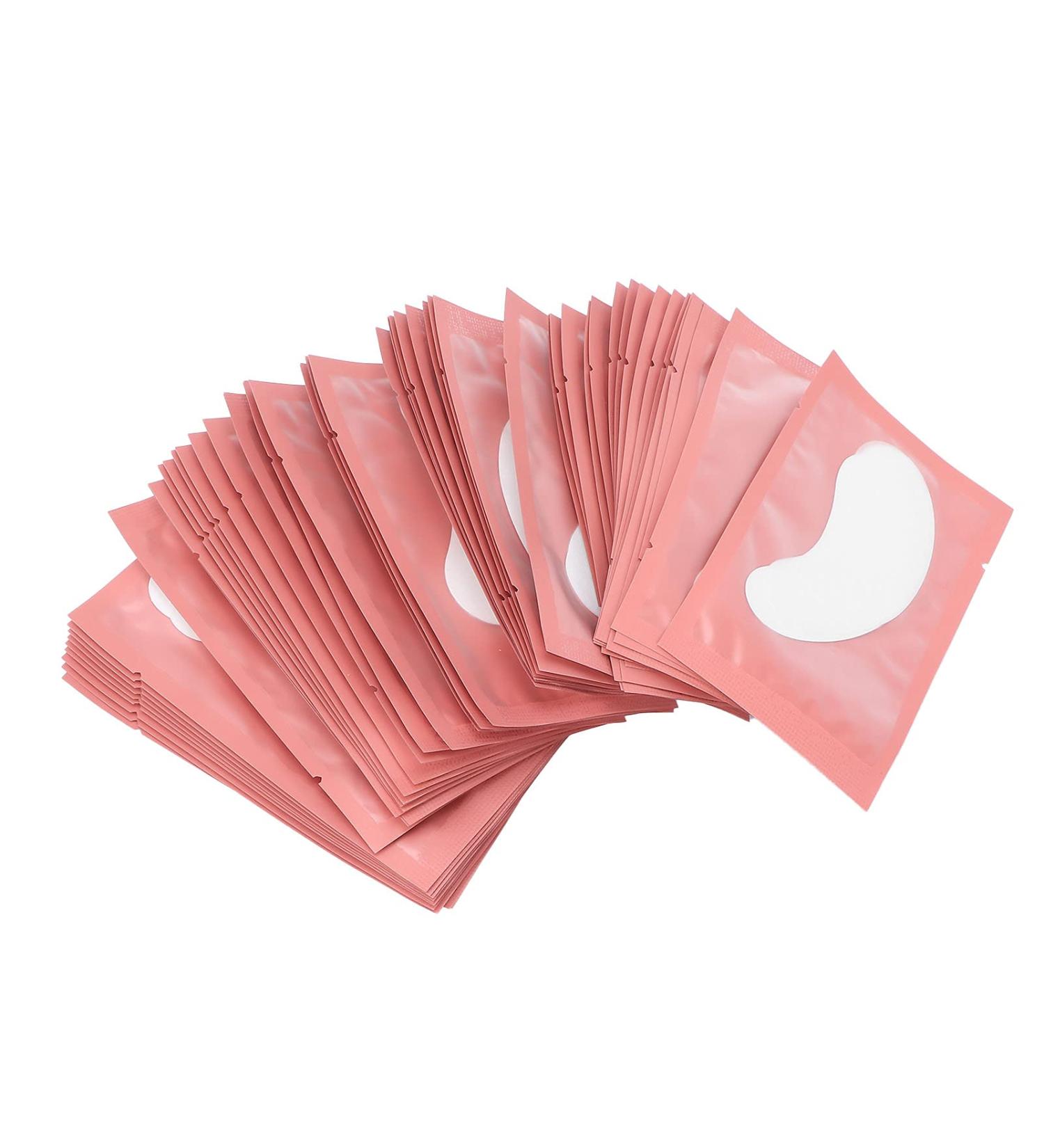 100 Pairs Disposable Eyelash Grafted Paper Patches - Lint Free Hydrogel Eye Masks for Lash Extensions | Essential Beauty Tool for Home and Salon Use - Buy Online on GoSupps.com