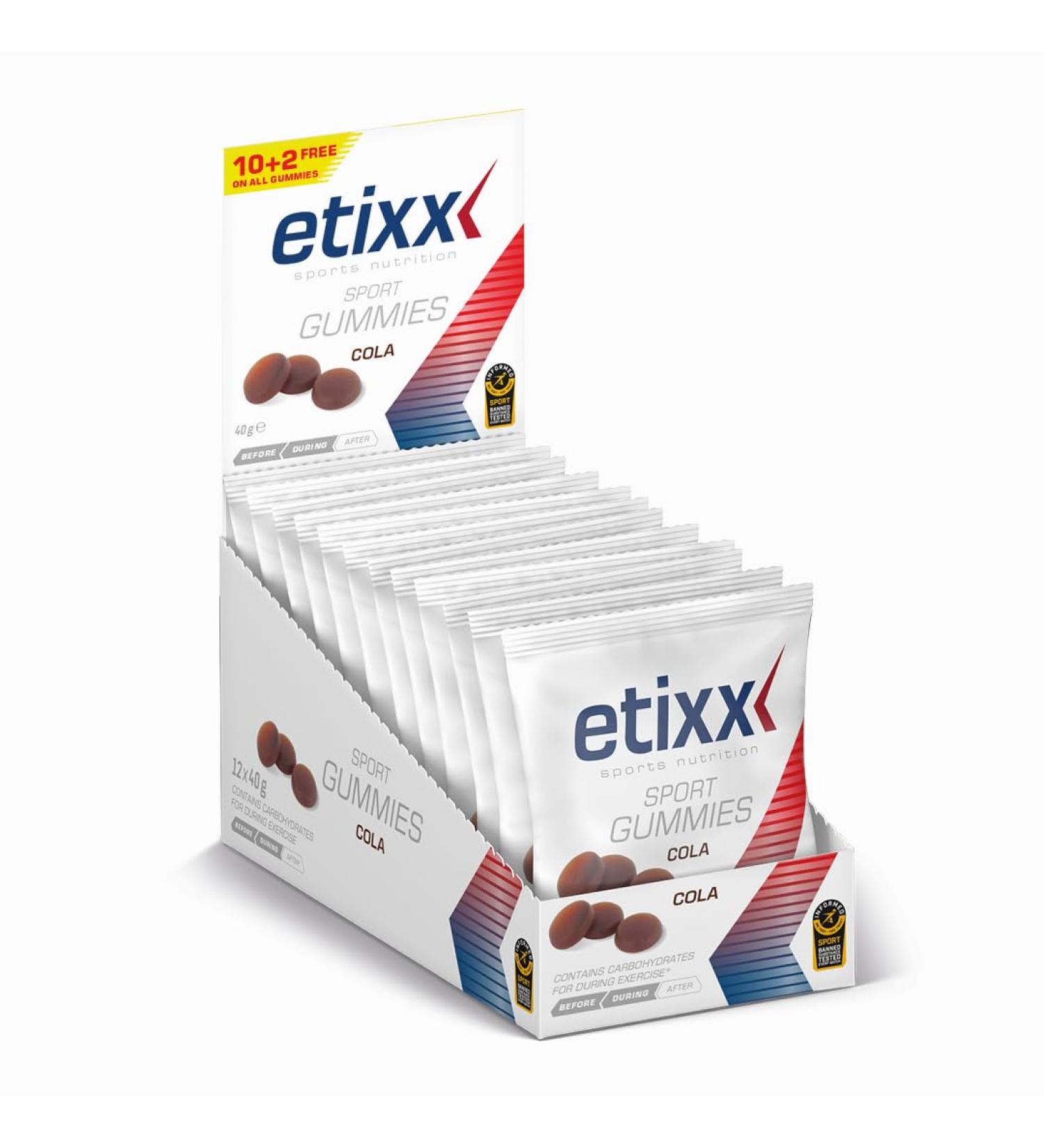 ETIXX SPORT GUMS Cola flavor - Buy Online on GoSupps.com
