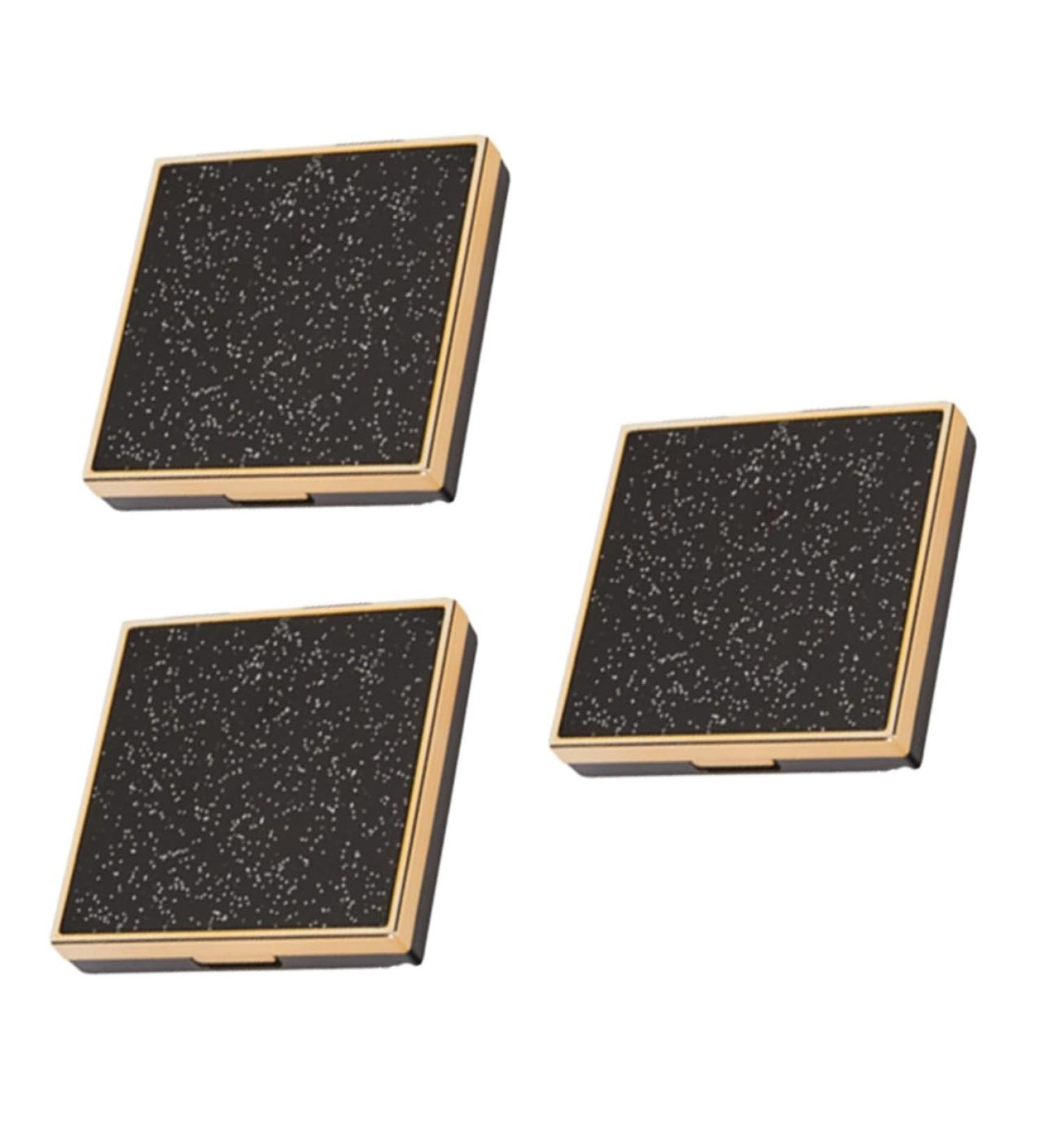 FOMIYES 3 Pcs Eye Shadow Empty Palette Empty Eyeshadow Dish Eye Shadow Box Self Made Packing Box 1 count (Pack of 1) Blackx3pcs - Buy Online on GoSupps.com
