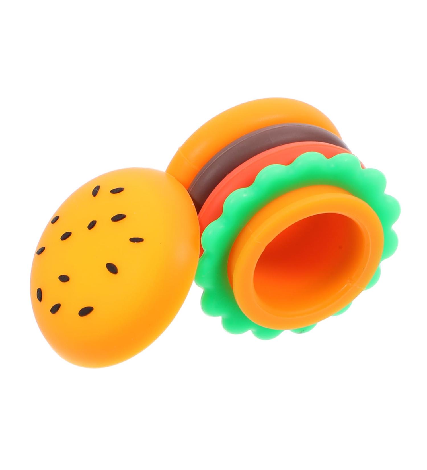 RORPOIR Silicone Box Moisturizer Dispenser Jewelry Container Eye Cream Jar Makeup Sample Container Mini Hamburger Jars Tiny Travel Jars with Lid Small Container Cosmetic Jars - Buy Online on GoSupps.com