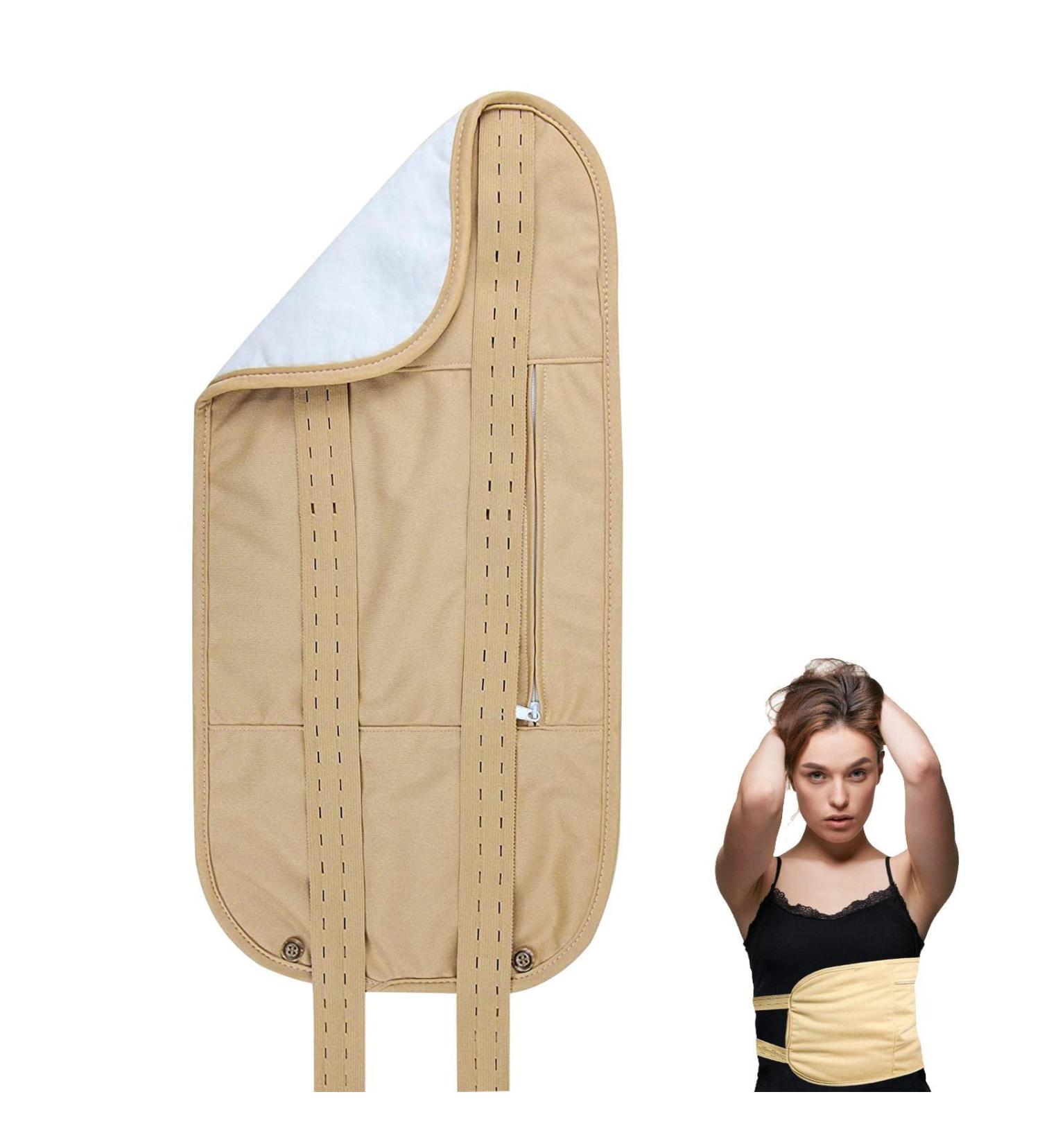 Caster Oil Pack Wrap - Pack Wrap for Body Care - Highly Absorbent Castor Oil Compress Pack Reusable with Elastic Strap Anti Oil Leak Design for Men Women Dtt - Buy Online on GoSupps.com