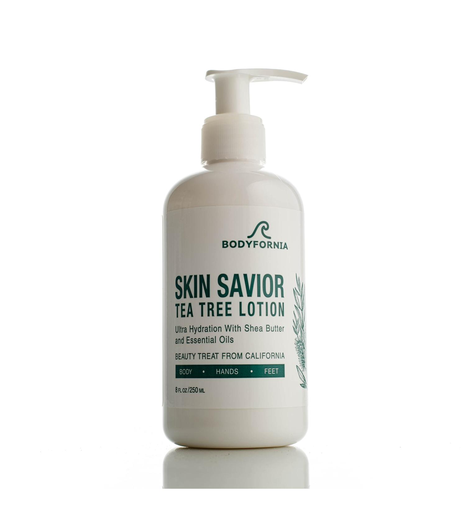 Skin Savior Super Moisturizing Cream Lotion | Vegan Body Moisturizer with Shea Butter & Essential Oils | Hydrating Lotion for Hands Feet & Body | 250ml - International Shipping Available - Buy Online on GoSupps.com