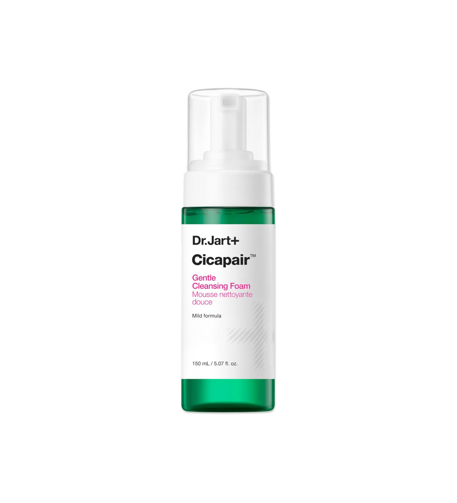 Dr.Jart+ Cicapair Nettoyant Visage Mousse Douce pour Peau Sensible | Nettoyant Visage Cor en 150 ml