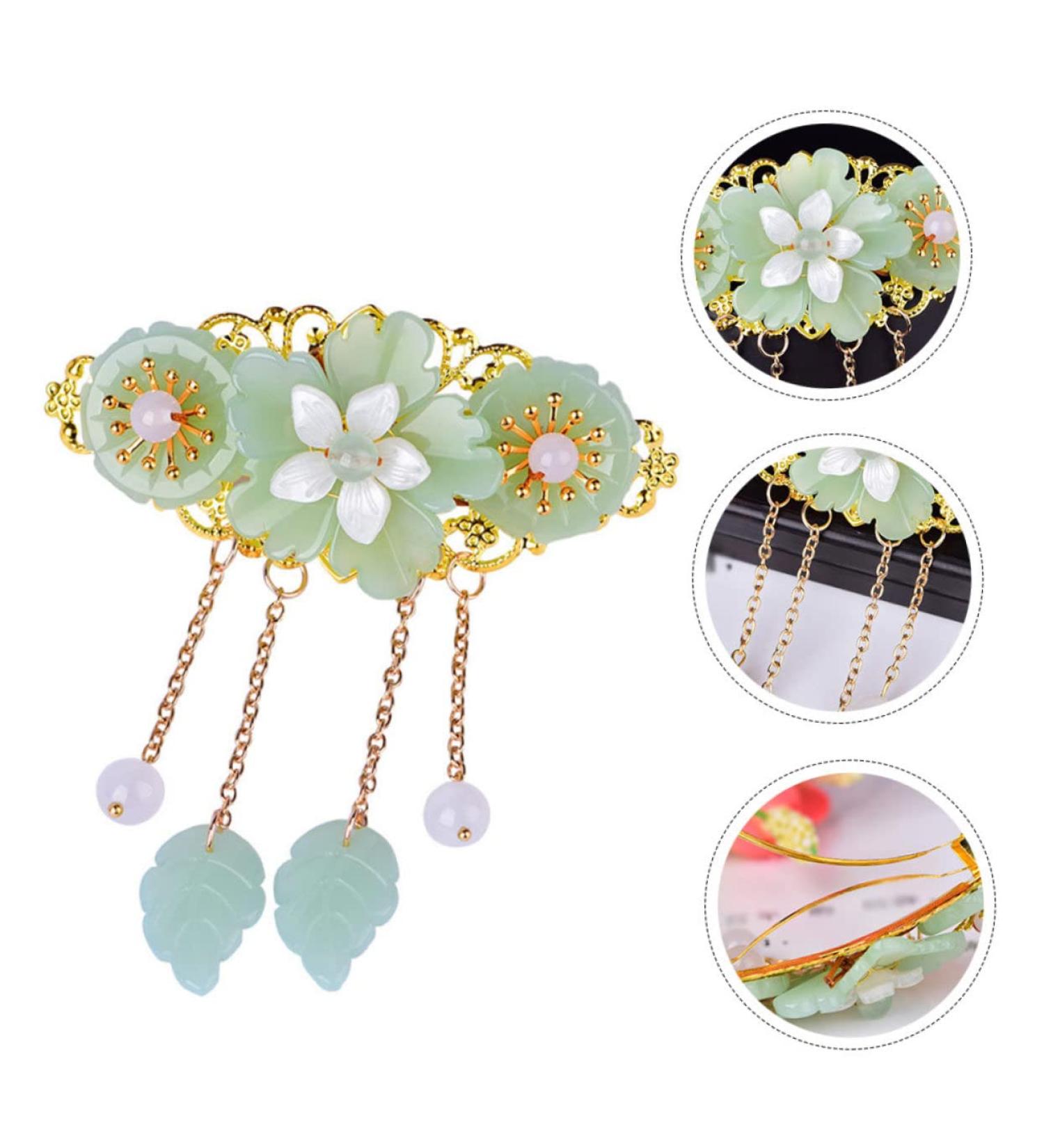IWOWHERO Chinese Tassel Hair Clip Hanfu Hair Clip - Buy Online on GoSupps.com