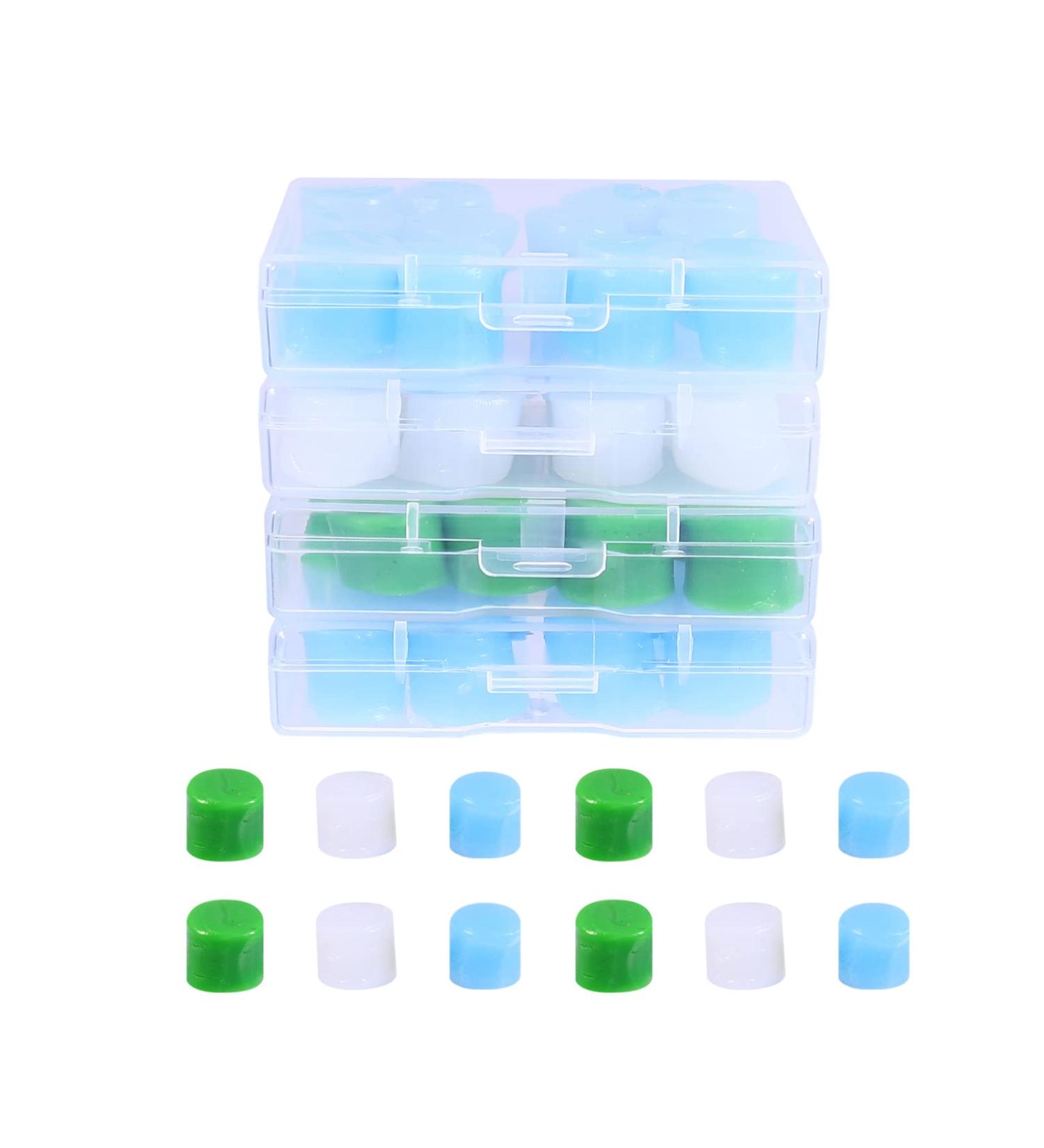 Buy Milisten 24 Pairs Silicone Earplugs - Reusable Swimming Sleeping Snoring and Shooting Ear Plugs for Travel & Water Protection - Buy Online on GoSupps.com