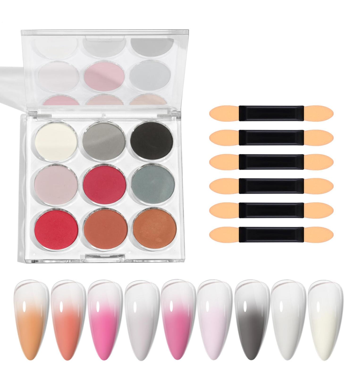 Poudre ongles pigment e Finition miroir magique brillante ensemble de poudre d grad d'art brillant arc-en- pour d coration d'ongles P ques Halloween No l CF04 - Buy Online on GoSupps.com