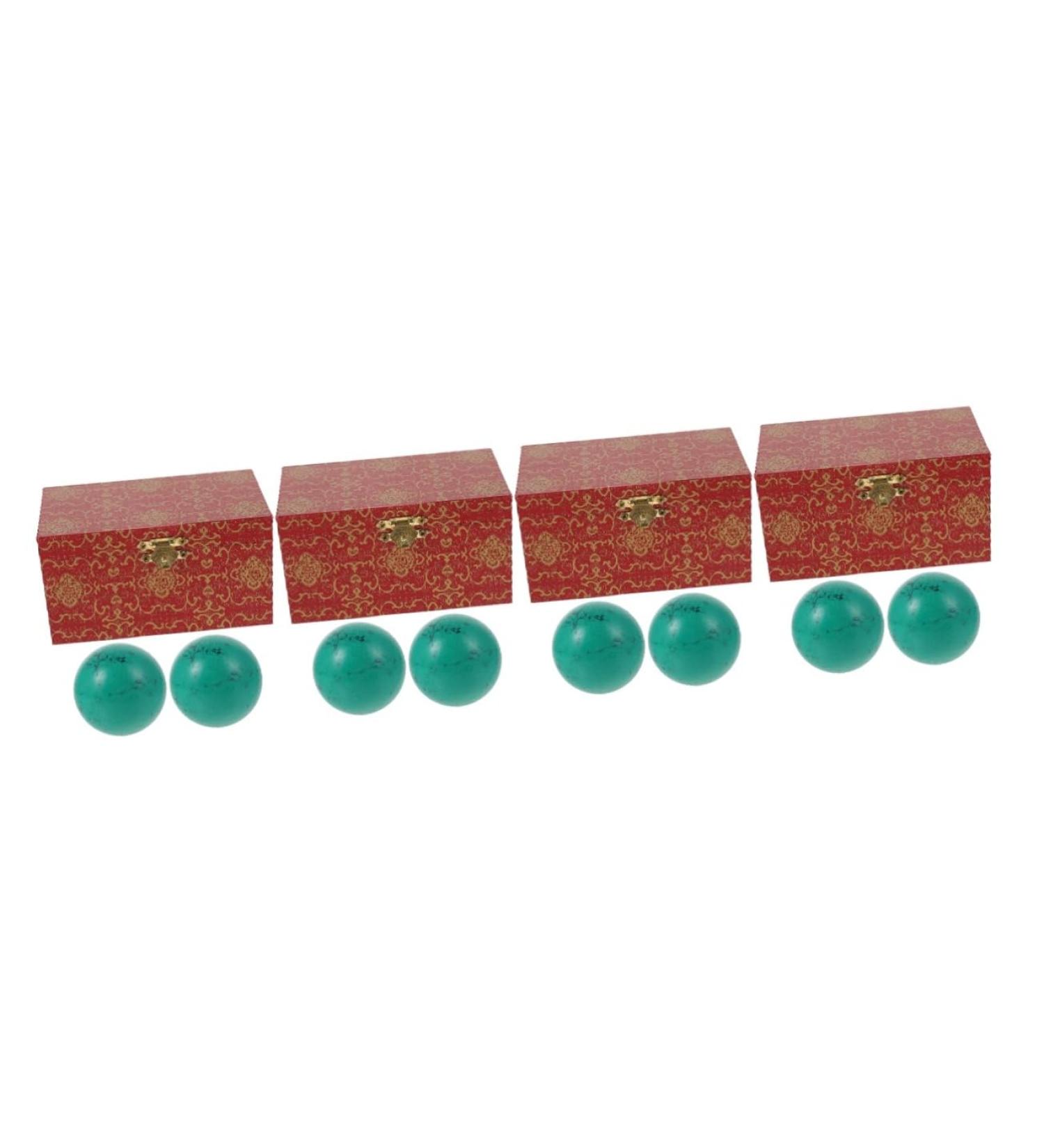 Magiclulu 8 STK Turquoise Handball Massage Balls - Premium Chinese Gift for Wellness & Fitness - Buy Online on GoSupps.com
