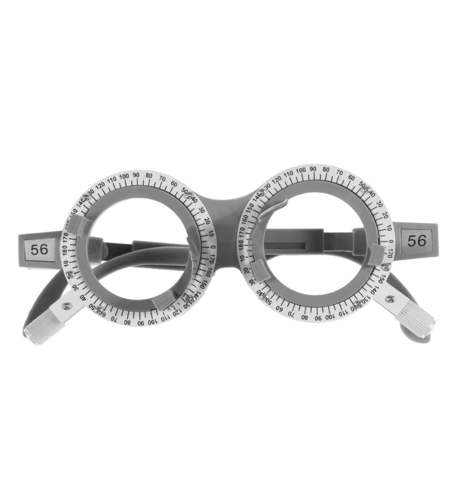 Healifty Glasses Holder Stand Optical Trial Lens Frame Adjustable PD 56 Eye Optometry Glasses Optometry Optician Eye Mirror - Buy Online on GoSupps.com