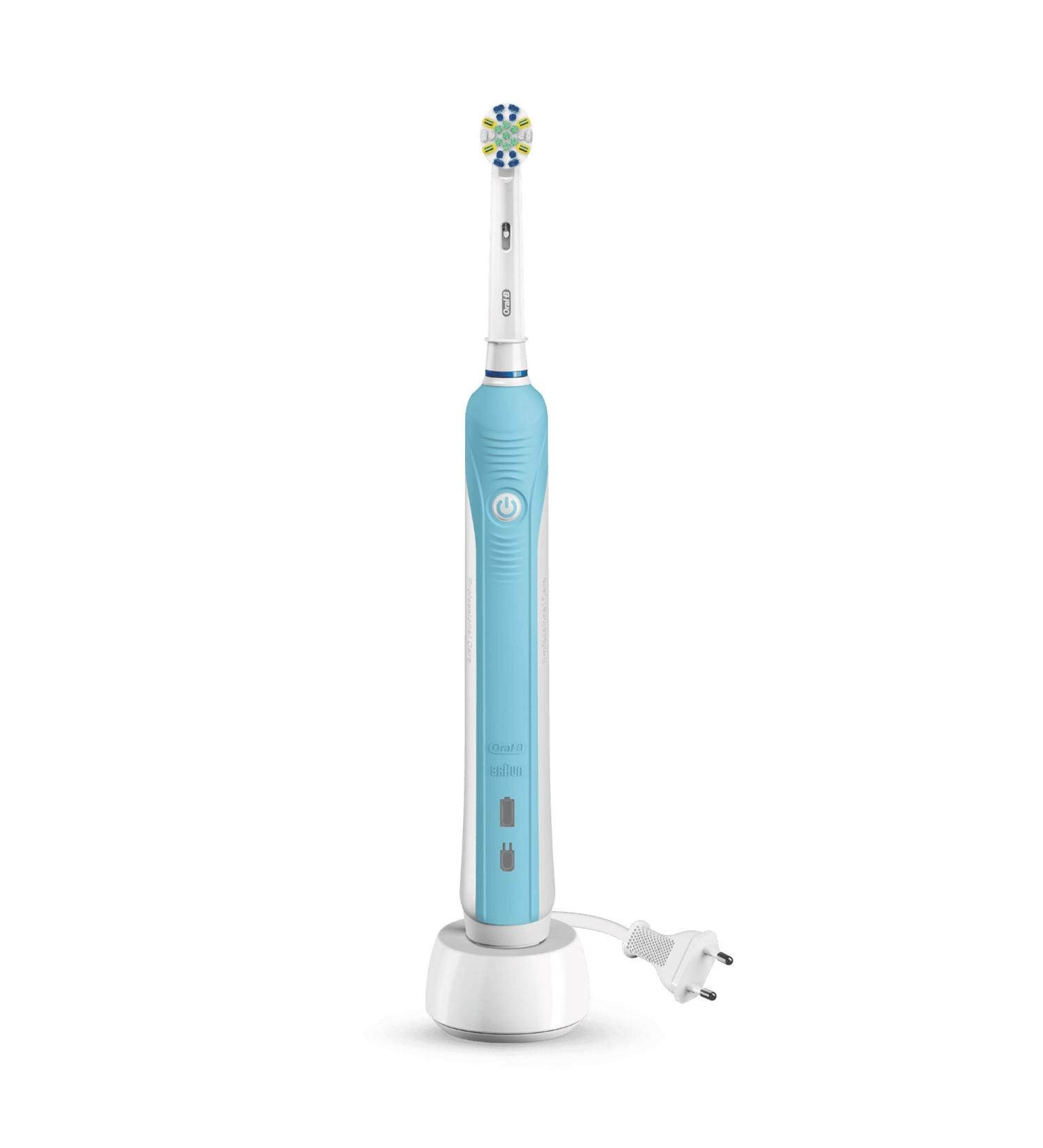 Oral-B Pro 700 Deep Cleaning Electric Toothbrush Blue White Corded For effective cleaning Single