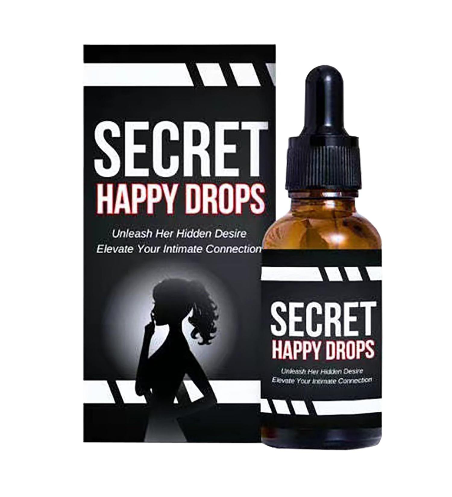 Secret Happy Drops - Enhance Pleasure & Sensitivity for Women | 100ml Oral Drops | Relaxation & Improved Experience | Black Belt Buckle (One Size) - Buy Online on GoSupps.com