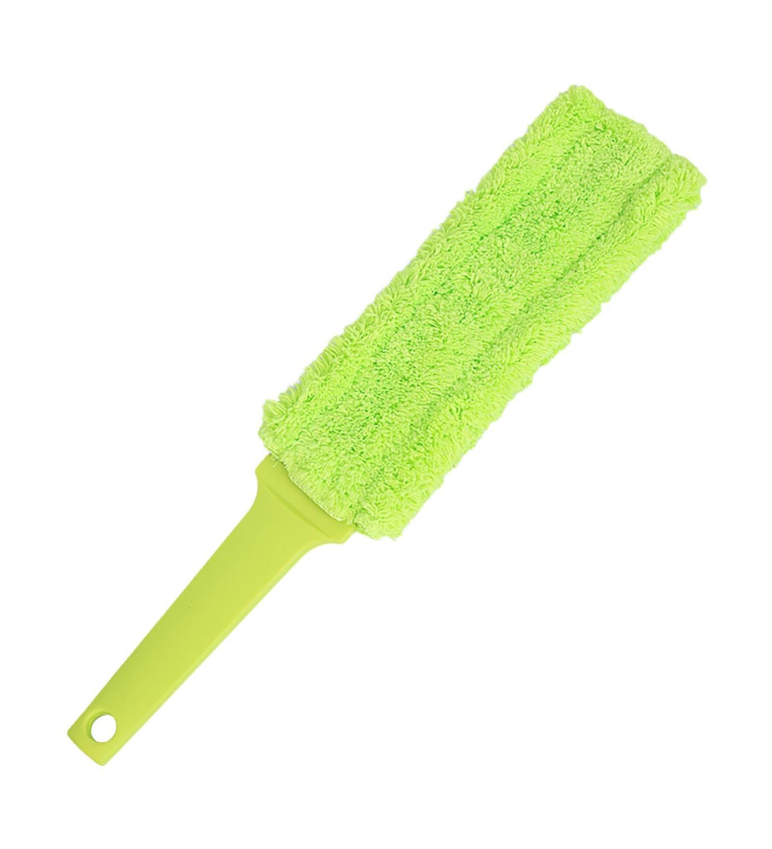 Huyath Washable Dusters for Cleaning - Car Interior & Exterior Cleaner Duster - Washable Hand Dusting Reusable Head Portable Dust Brush for House Car Air Vents Offices Furniture Sofa Fluorescent Green - Buy Online on GoSupps.com