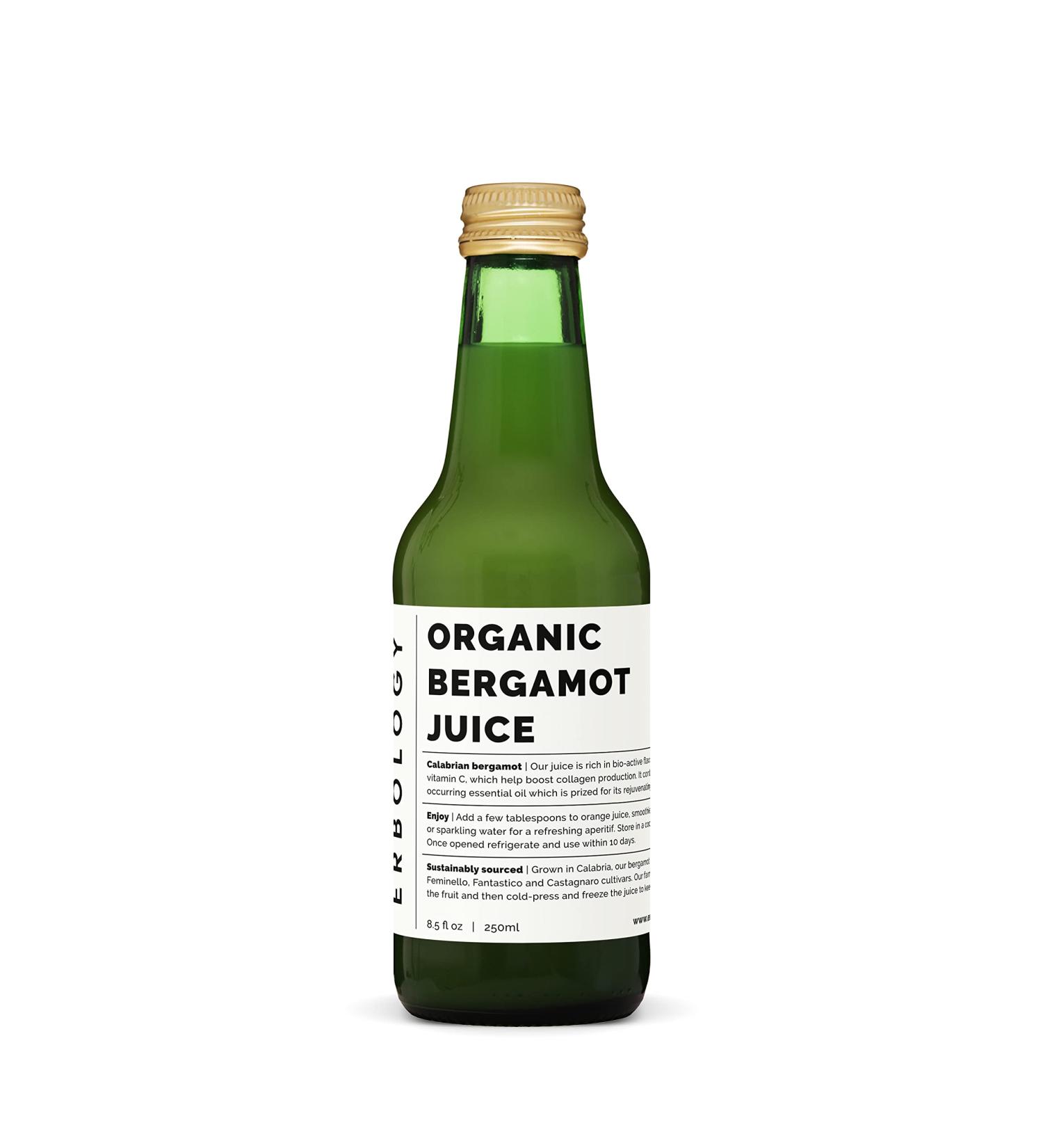 100% Organic Bergamot Juice 250ml (Box of 12) - Supports Collagen Production - Rich in Bioactive Flavonoids - Straight from Farm in Italy - Undiluted - No Added Sugar - Non-GMO 8.5 Fl Oz (Pack of 12) - Buy Online on GoSupps.com