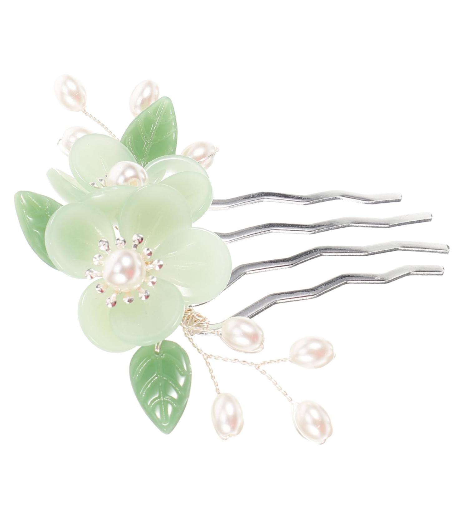 Beavorty Antique Hair Clasp Tiara Girls Combs Girl Tooth Comb Vintage Hair Clips Hanfu Hair Side Combs Decorative Hair Side Comb Flower Hair Combs for Women Small and Fresh Hair up Alloy - Buy Online on GoSupps.com