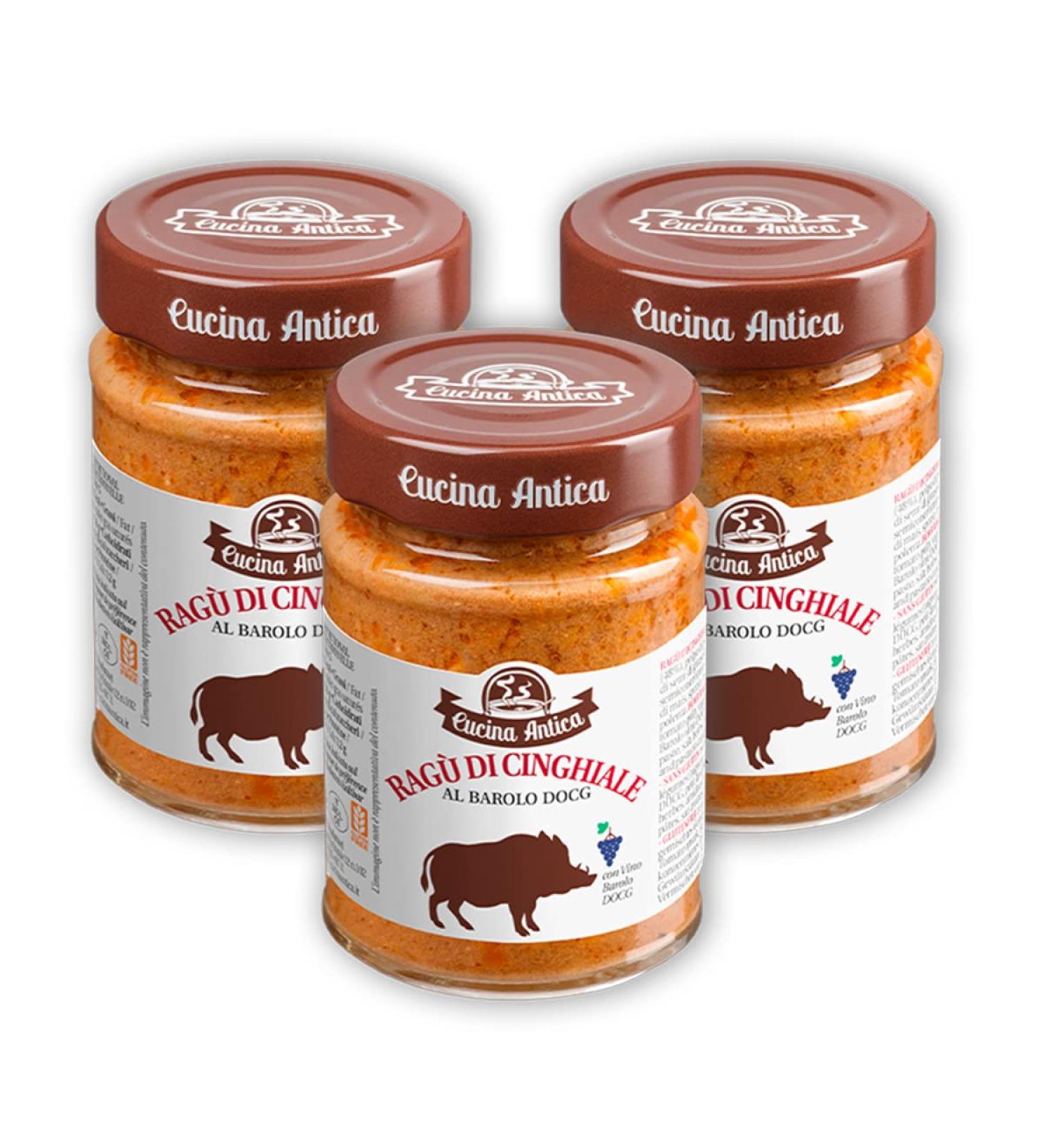 Cucina Antica - Rago t de Sanglier - 3 Pots de 190 g