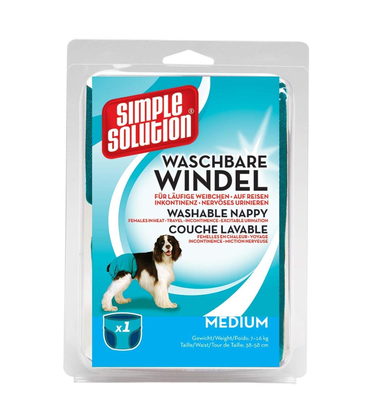 Simple Solution Washable Dog Diapers - Eco-Friendly & Leak-Proof | International Shipping Available - Buy Online on GoSupps.com