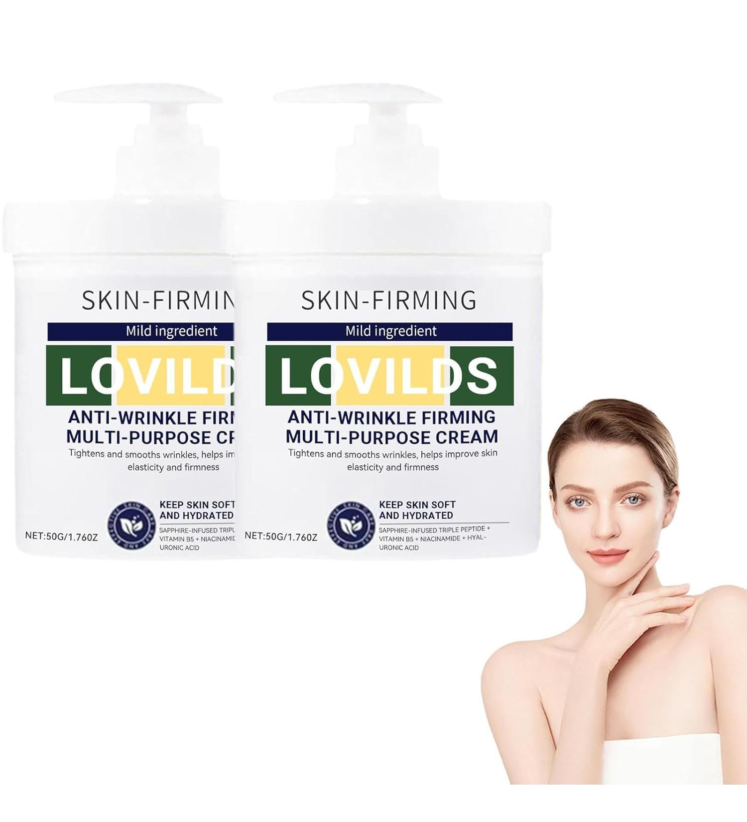 Firming Cream Advanced Firming Anti-Wrinkle Cream Skin Firming Firming Serum Skin Firming Rejuvenating Cream (2x) - Buy Online on GoSupps.com