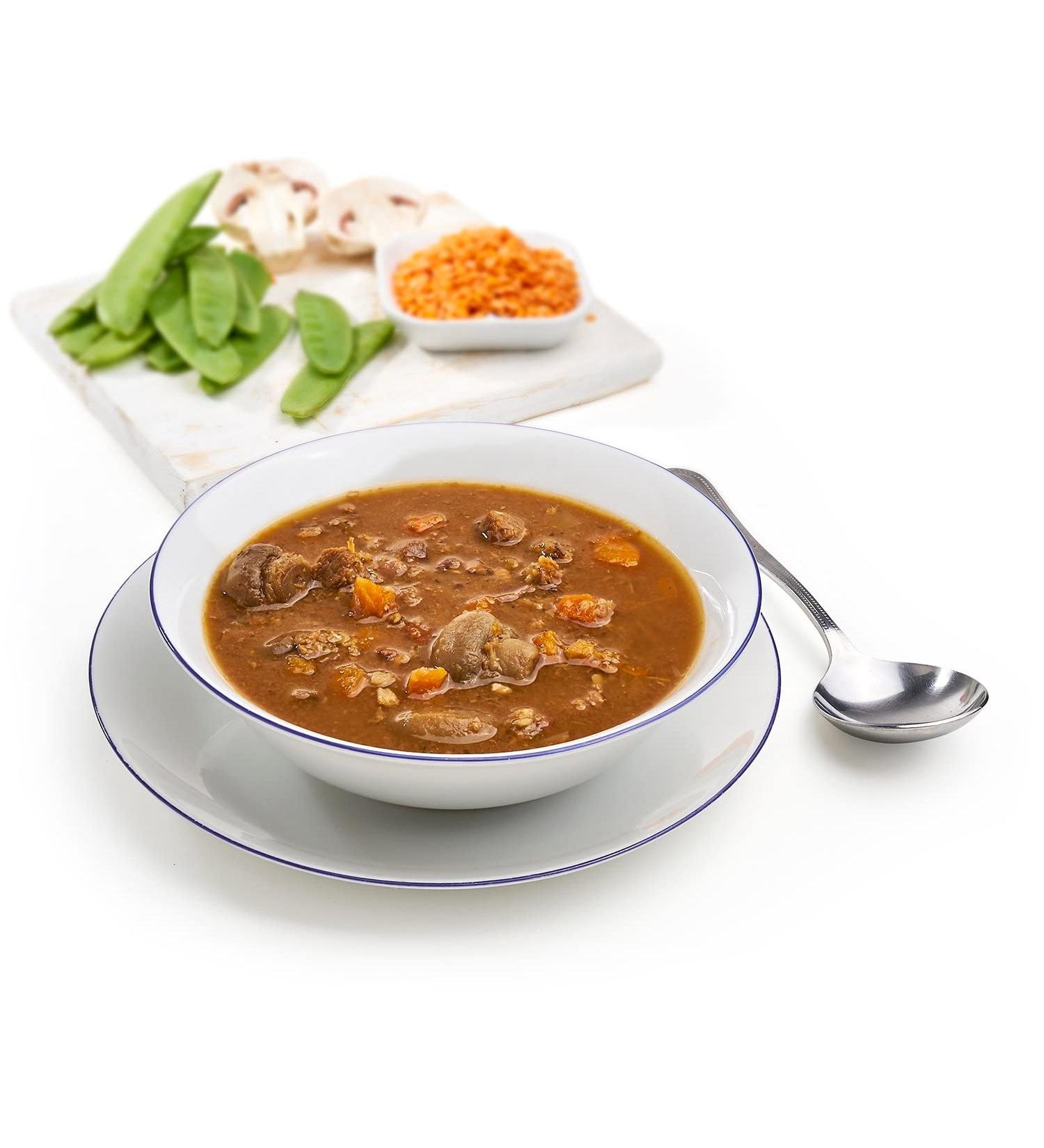 Beef in Red Wine with Lentils High Protein Ready Meal | Camping Hiking Gym Beef / Red Wine 1