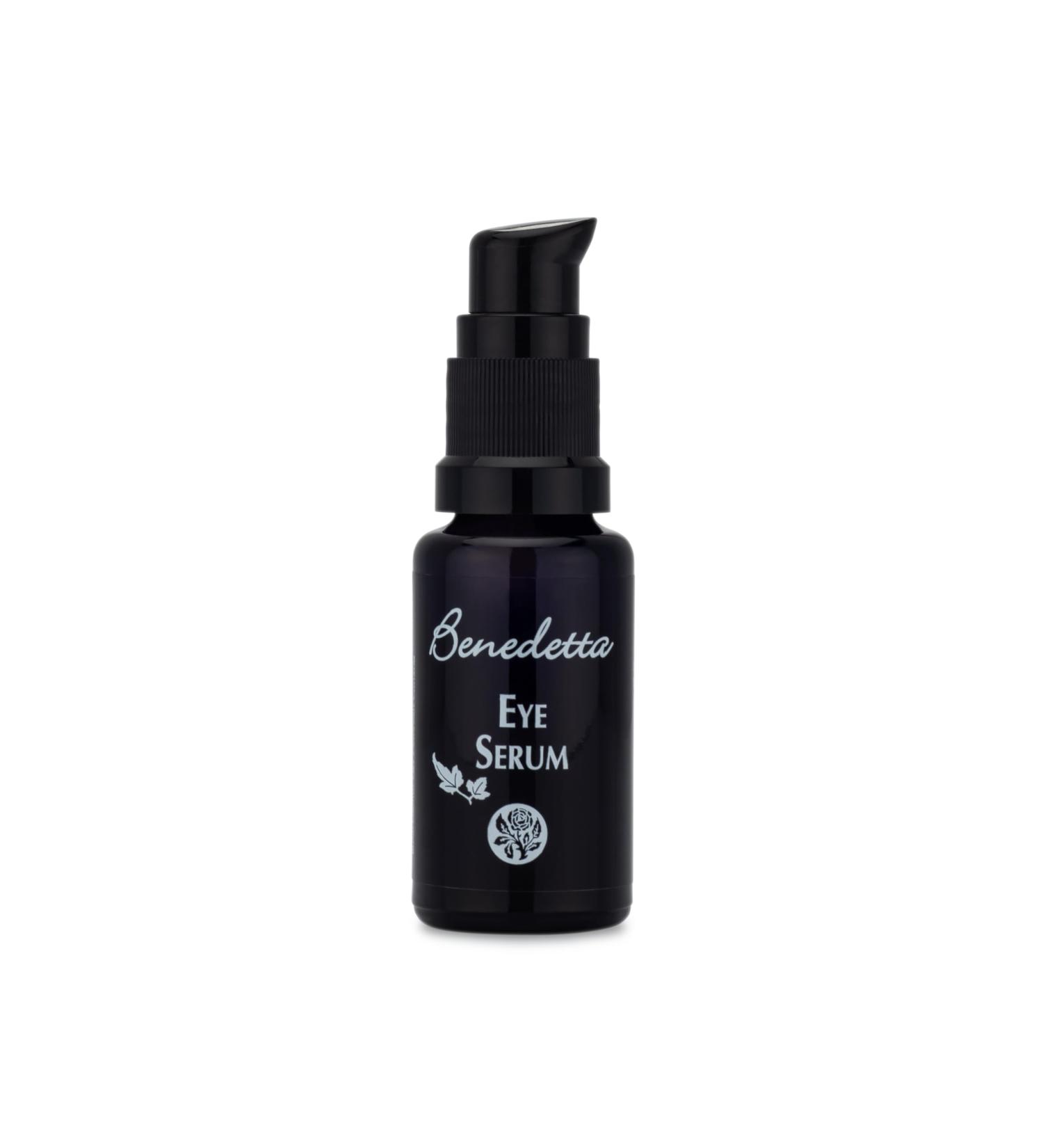 Benedetta Eye Serum - Anti-Aging Highly Absorbent Antioxidant-Rich Dark Circles Eye Puffiness Wrinkles 0.5 oz (15ml)