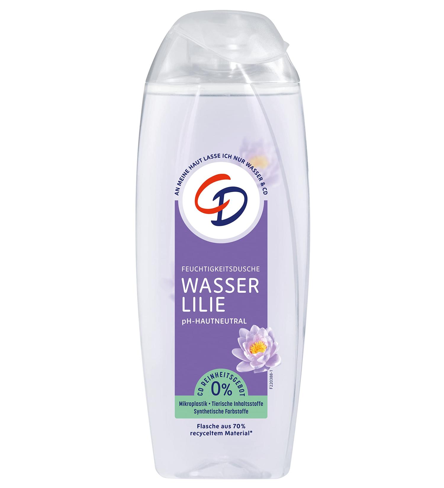 Water Lily Shower Gel 250ml - Moisturizing Vegan & Microplastic-Free for Sensitive Skin - Buy Online on GoSupps.com