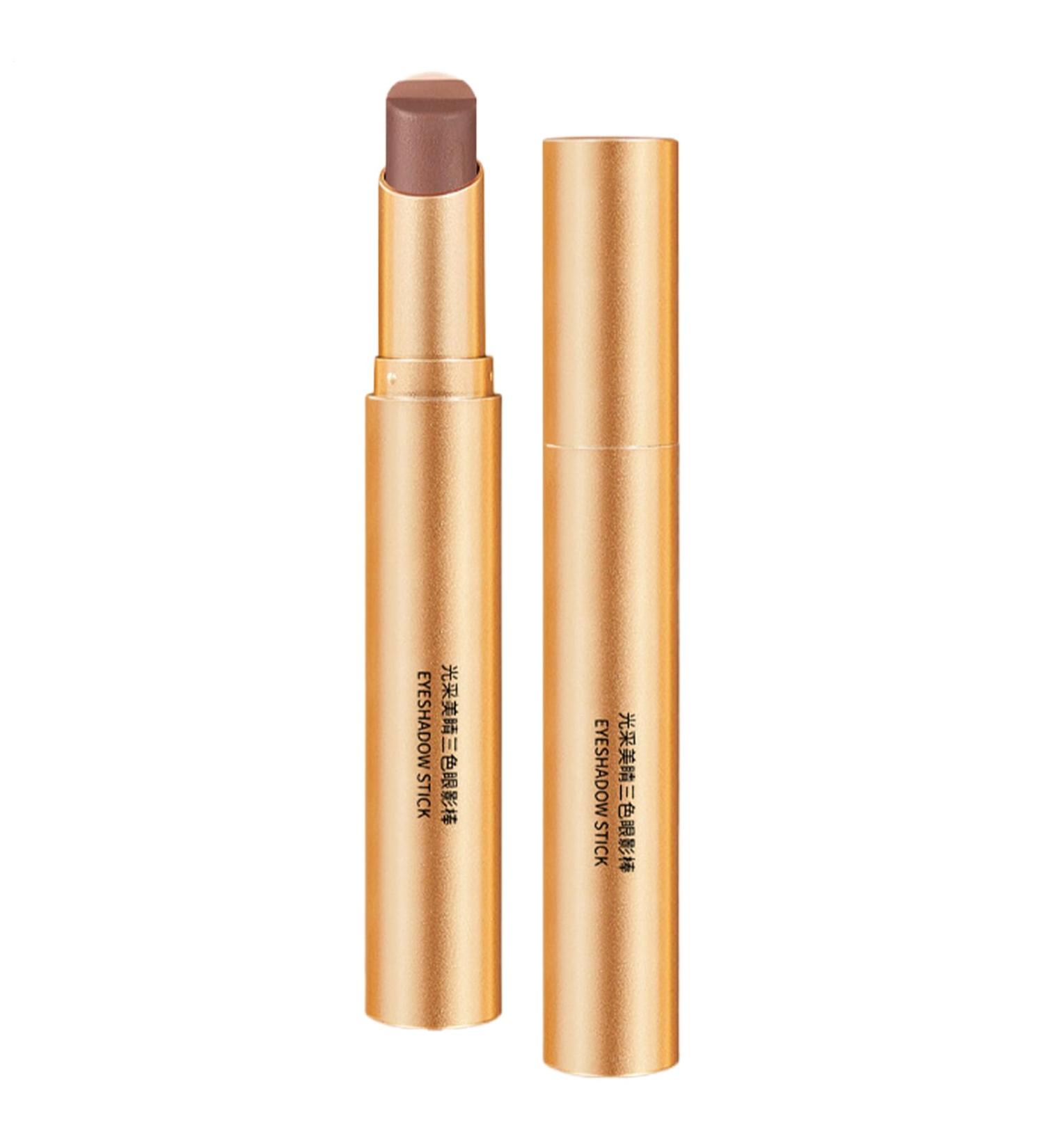  G n rique Cream Eyeshadow Stick - Shimmer Eyeshadow Stick | Gradient 3 Colours Eyeshadow Pencil Waterproof Shimmer - Glitter Eyeshadow Stick - Buy Online on GoSupps.com