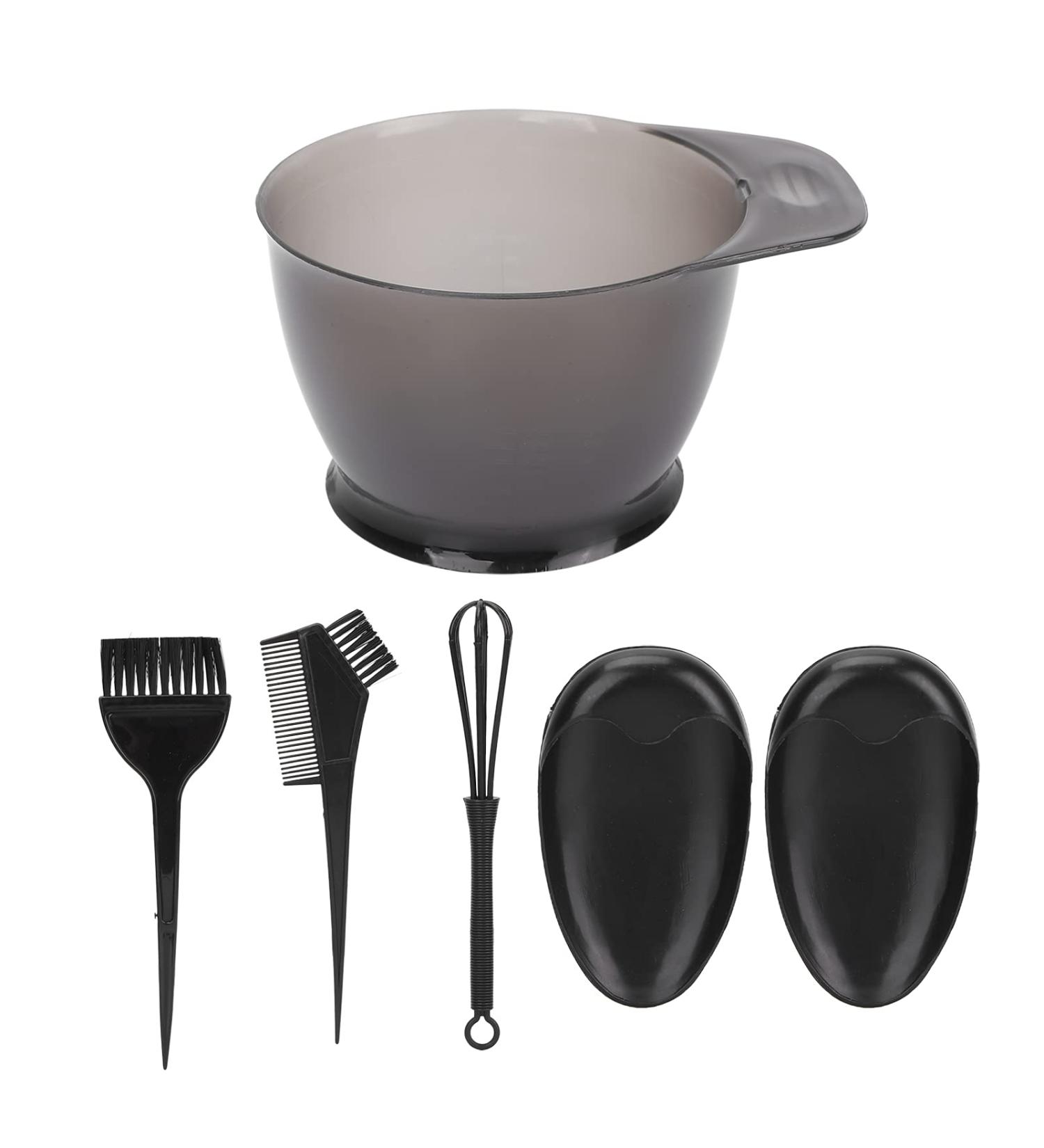 5 PCS Professional Hair Coloring Kit - Salon and Home Hair Dye Tools Set - Buy Online on GoSupps.com