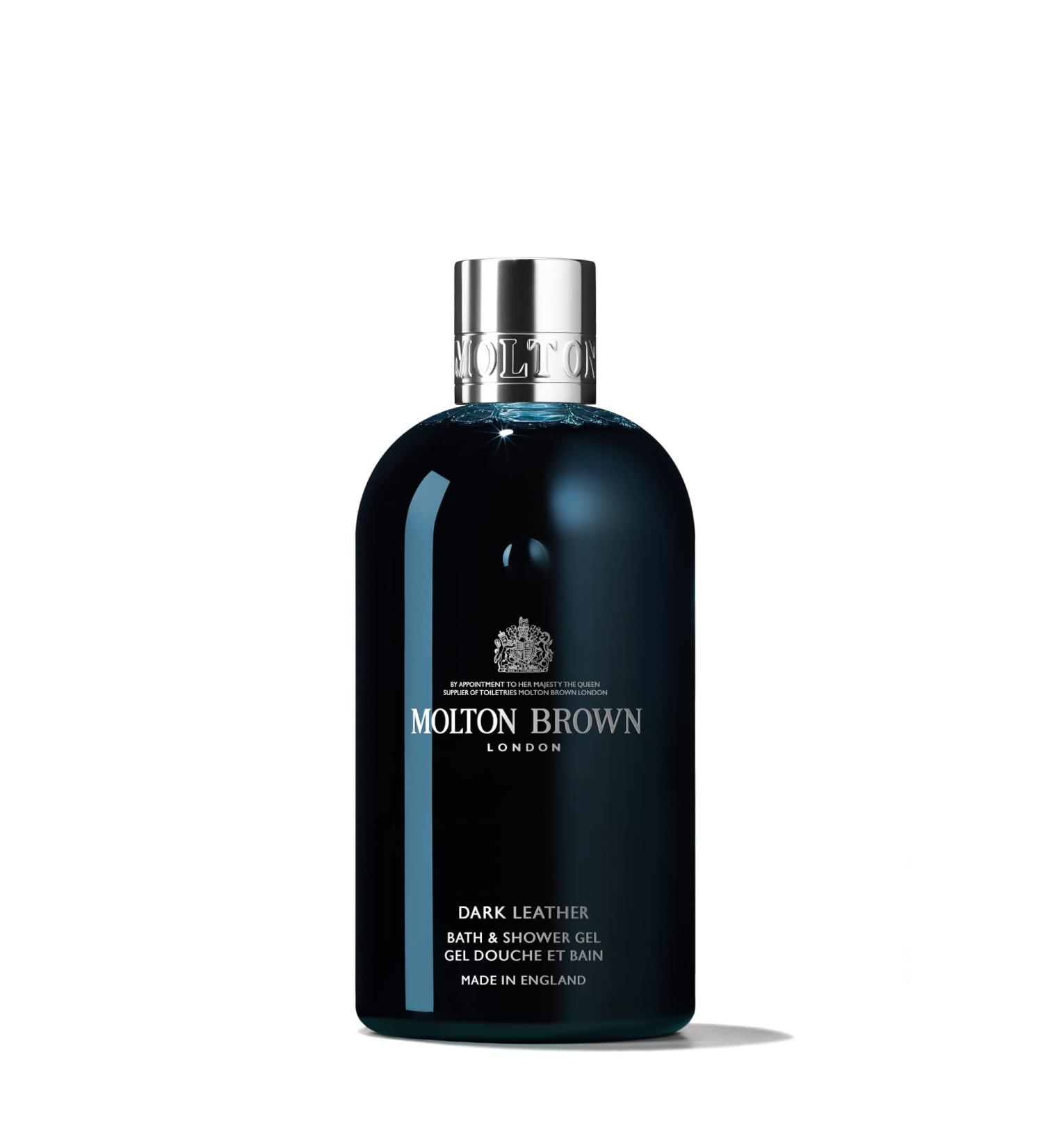 Molton Brown Dark Leather Bath & Shower Gel 300 ml New Version - Buy Online on GoSupps.com