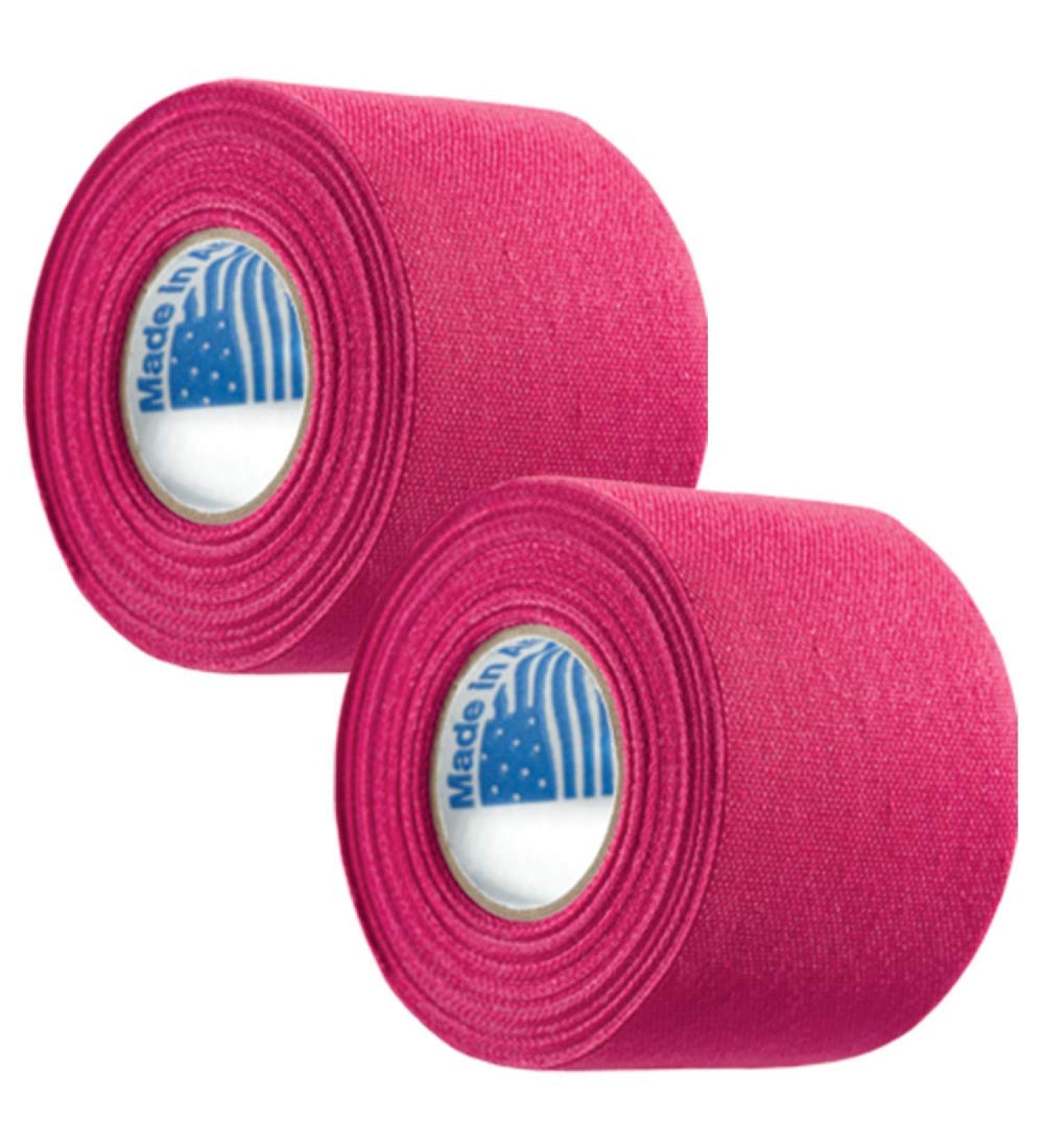 McDavid Zinc Oxide Two Pack 10 -Yard Rolls Athletic Tape Pink