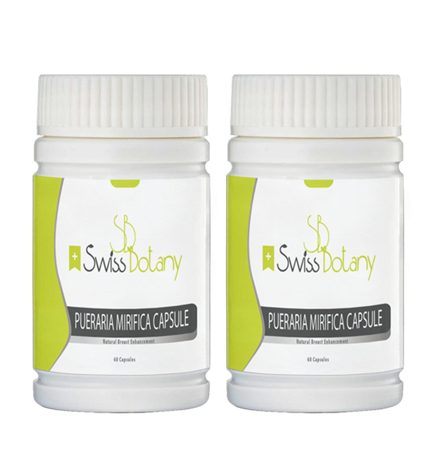 Organic Pueraria Mirifica Breast Enhancement Pills - Natural Breast Enlargement Capsules for Women | Firmness Elasticity & Improved Skin Hair & Nails - 120 Count - Buy Online on GoSupps.com