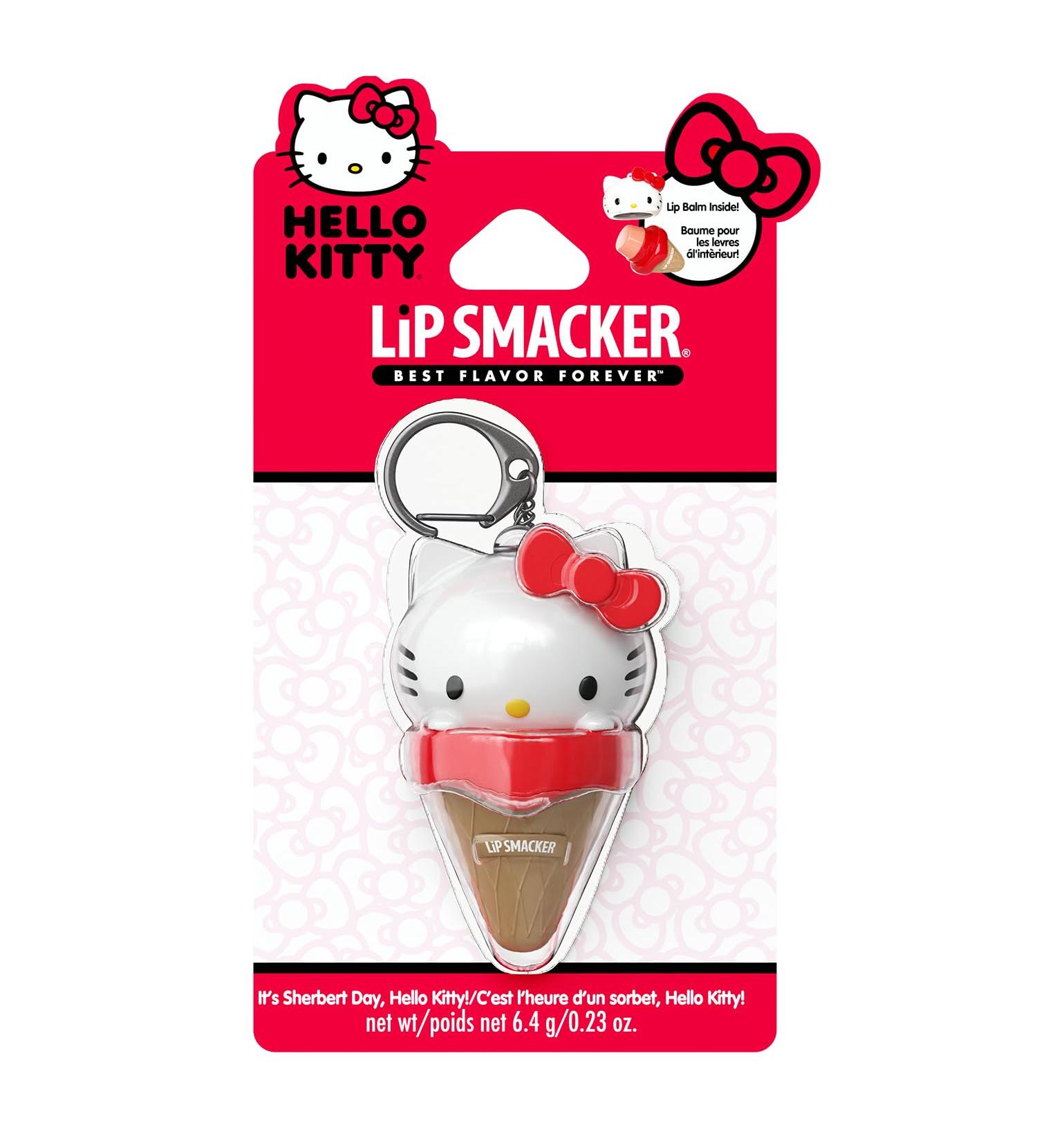 Lip Smacker Hello Kitty Lip Balm Ice Cream Flavored Moisturizing Smoothing Soft Shine Hydrating & Protecting Fun Tasty Flavors Cruelty-Free - Ice Cream(Packaging may vary) Ice Cream 1 Count (Pack of 1) - Buy Online on GoSupps.com