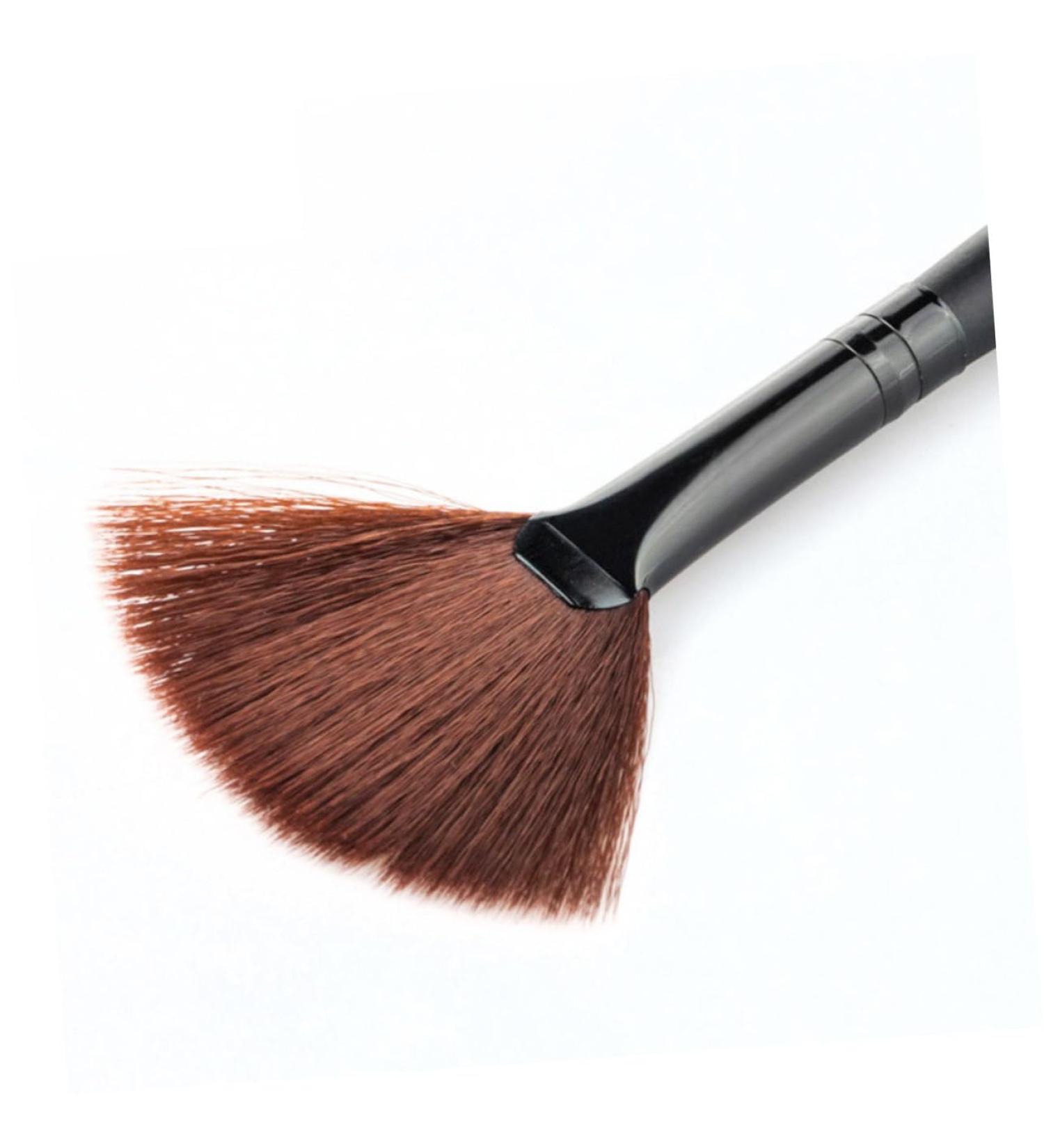 POPETPOP Facial Face Makeup Brush Fan Shaped Brush Blush Brush Makeup Blush Cosmetic Brush Powder Cosmetics Facial for Liquid Blush Miss Powder Brush Concealer - Buy Online on GoSupps.com