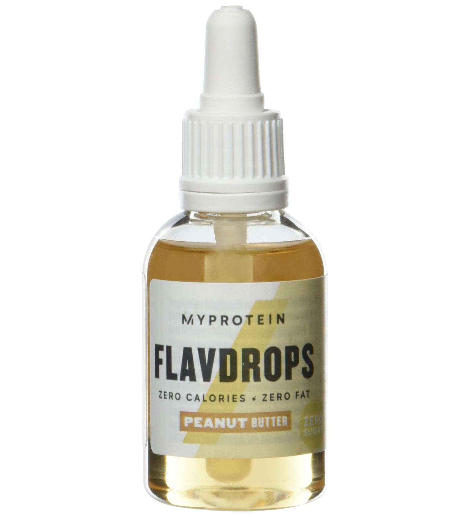 My Protein FlavDrops Liquid Flavoring Peanut Butter Flavor 50ml - Buy Online on GoSupps.com
