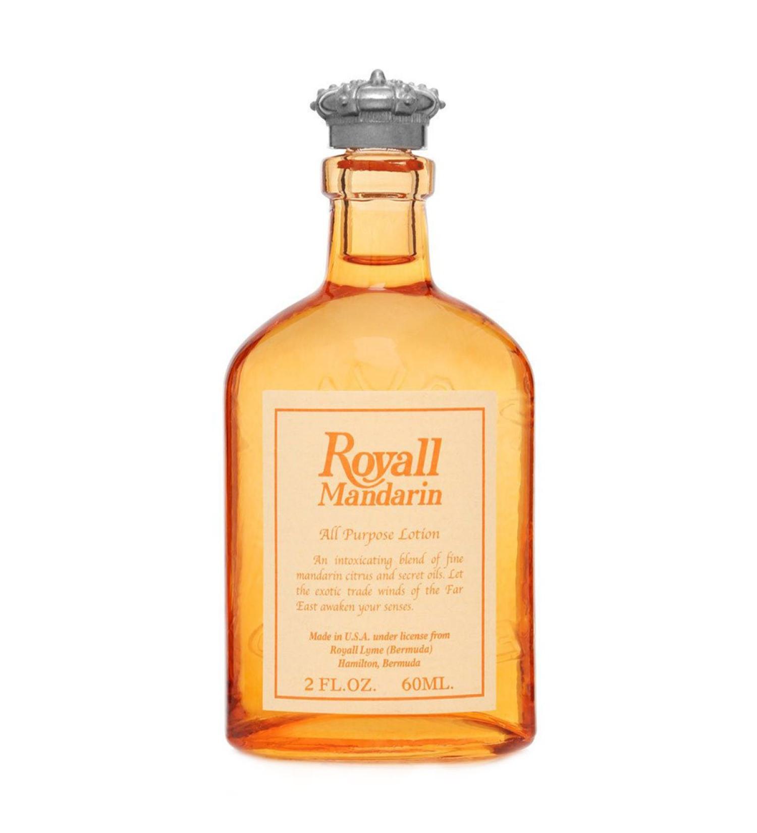 Royall Fragrances Mandarin of Bermuda All Purpose Lotion for Men 2.0 Ounce