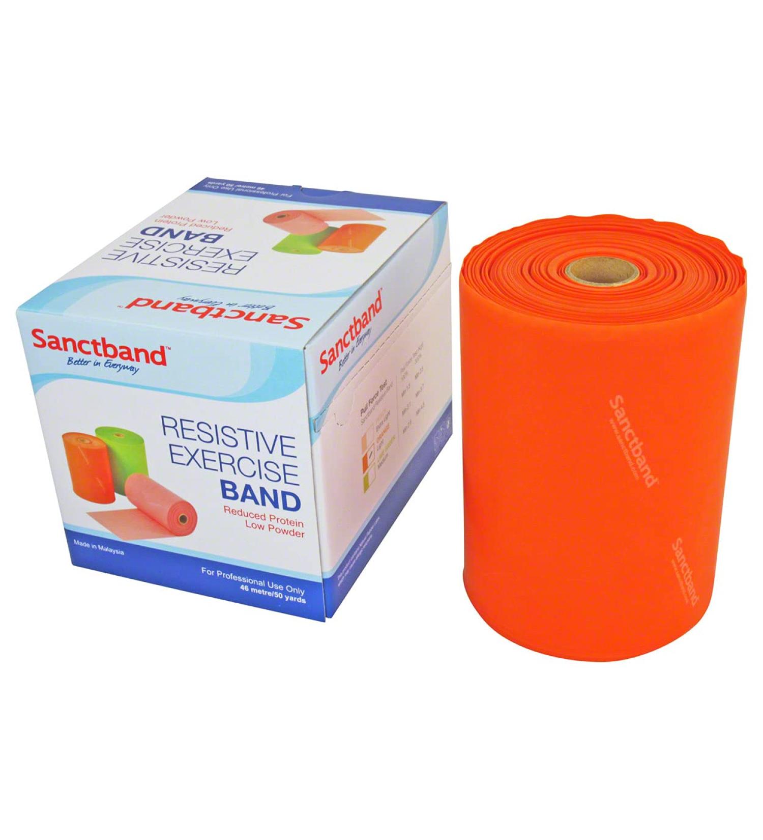 Buy RESISTIVE Band 50 Yards/46 Meters - Light Orange | International Shipping Available - Buy Online on GoSupps.com