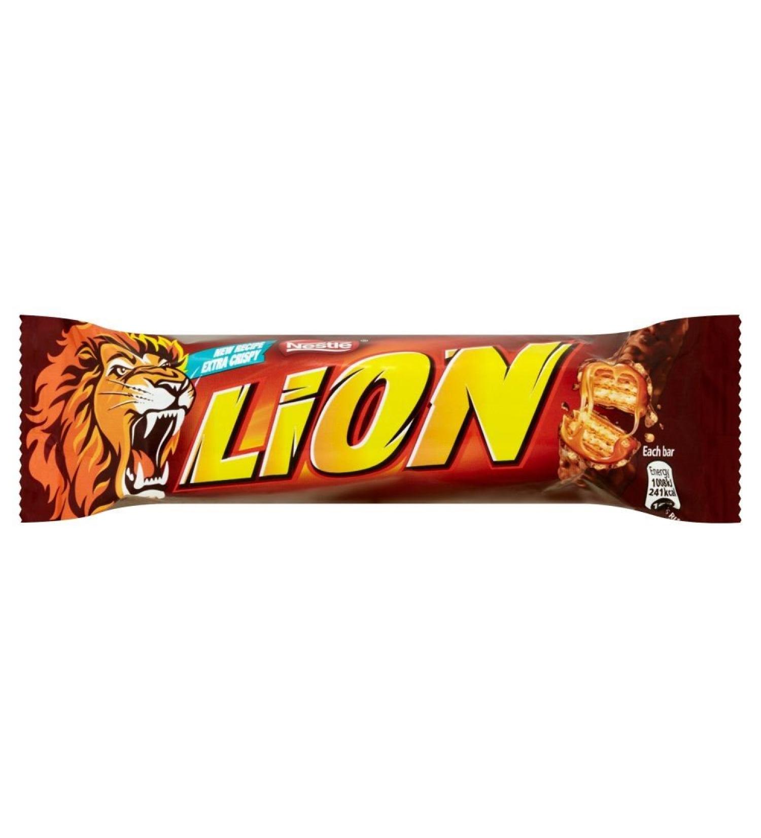 Nesquik Nestl Lion Bar - Set of 6 Bars of 50 g