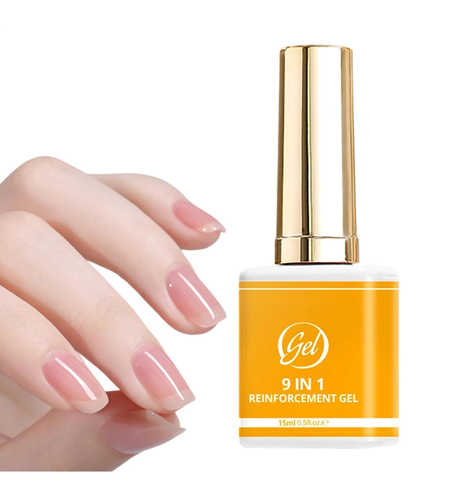 Gupcaqosjw Nail Glue Gel 9-in-1 15ml Nail Glue Home Manicure Gel - Suitable for Daily Casual Formal Party Wedding Holiday and Women's Wear - Buy Online on GoSupps.com