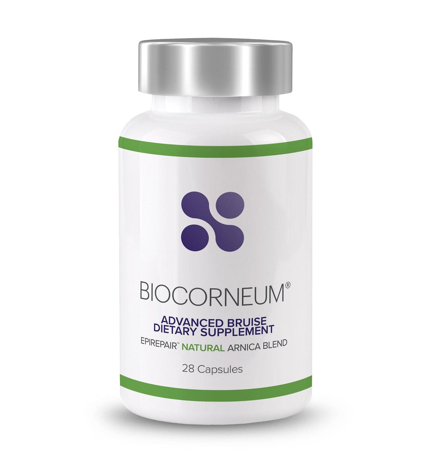 BIOCORNEUM Advanced Bruise Dietary Supplement Internal Support for Visible Bruise Recovery Professional-Grade Bruise Remedy with Arnica Bromelain & Vitamins K1 K2 C & Zinc 28 Capsules Bruise Supplement - Buy Online on GoSupps.com