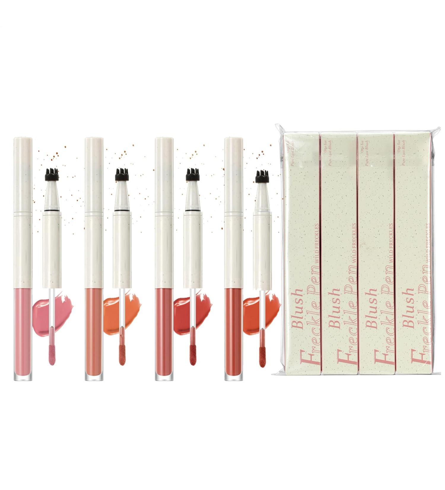 Stylo Taches De Rousseur | Stylo Fard Joues R sistant Aux Traces Outil Double Embout S chage Rapide Effet Naturel Id al Voyage Maison F tes Femmes Amies - Buy Online on GoSupps.com