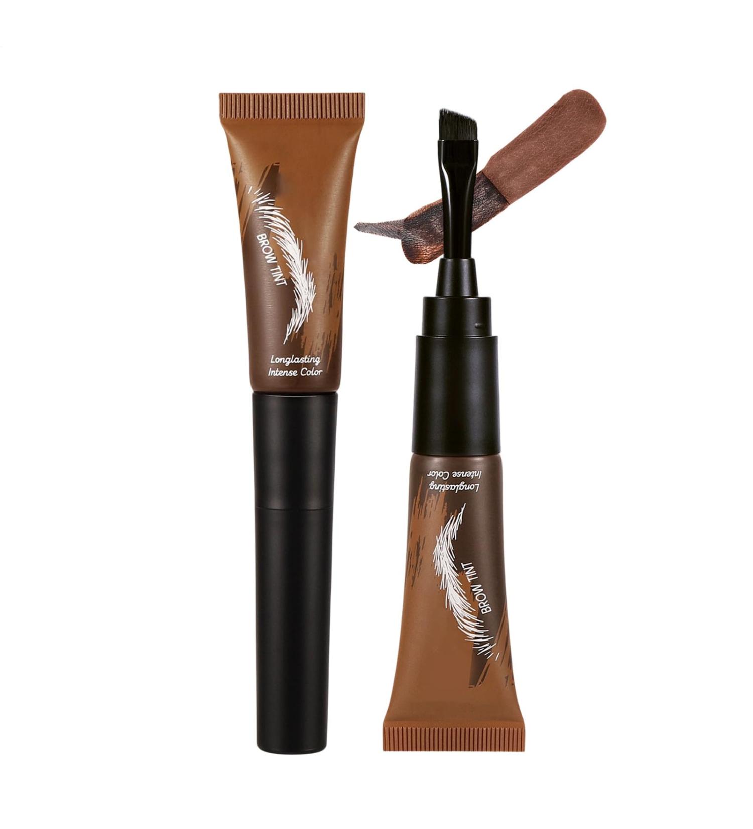 Peel Offf Eyebrow Dye 6.8ml Waterproof Semi-Permanent Brow Tint | Long-Lasting Smudge-Proof Gel For Natural Eyebrow Makeup Tint For Women | Lasting Brow Color | - Buy Online on GoSupps.com