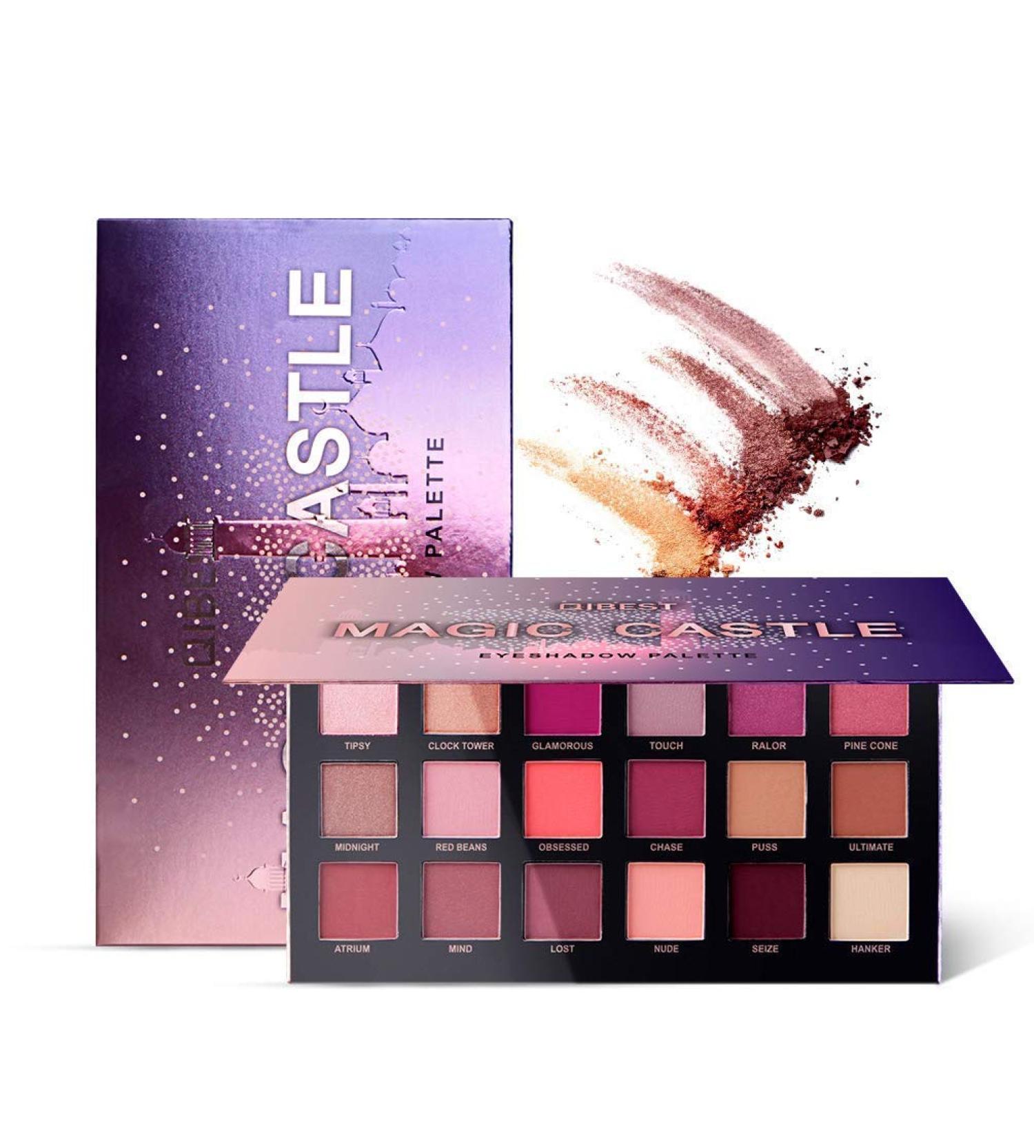 Buy 18 Colors Eyeshadow Pigments - Pearl Powder Matte & Shimmer Waterproof Smoky Looks - International Shipping Available - Buy Online on GoSupps.com