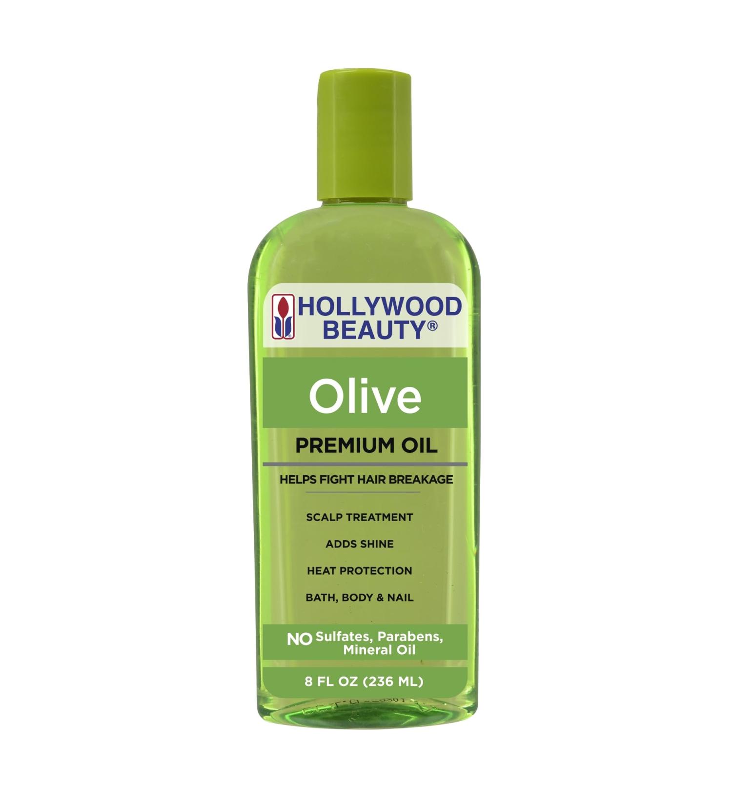 Hollywood Beauty Olive Oil ScalpTreatment 8 oz (Pack of 3)