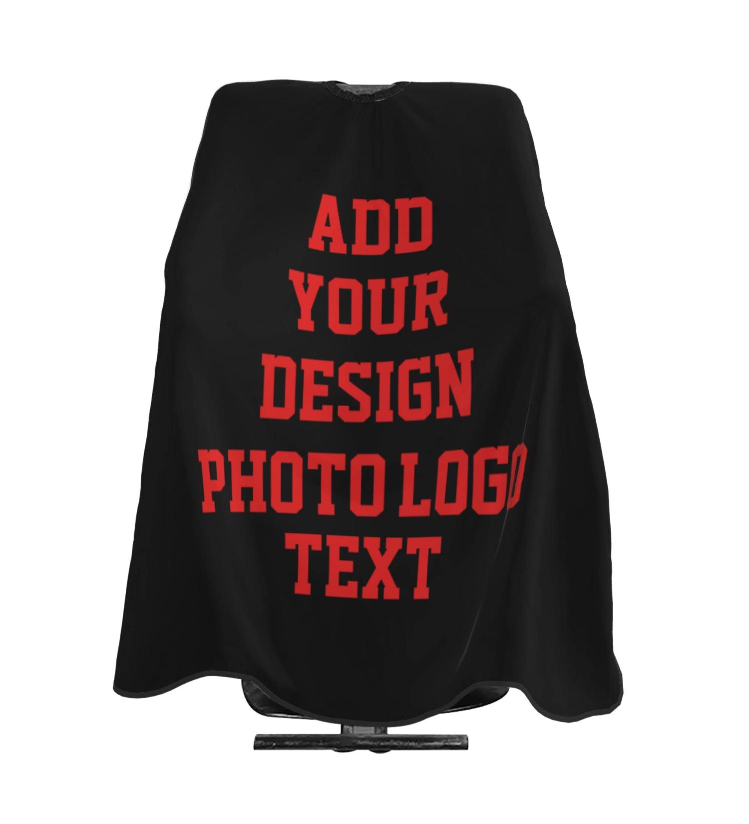 Personalized Hairdressing Cloak for Men | Custom Logo Photo & Text Salon Apron | Ideal for Home & Professional Salons - Buy Online on GoSupps.com