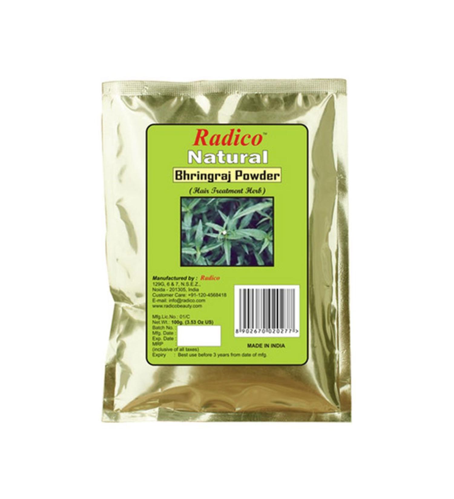 Radico Bringhraj Powder - Herbal Hair Care Pack - 100g