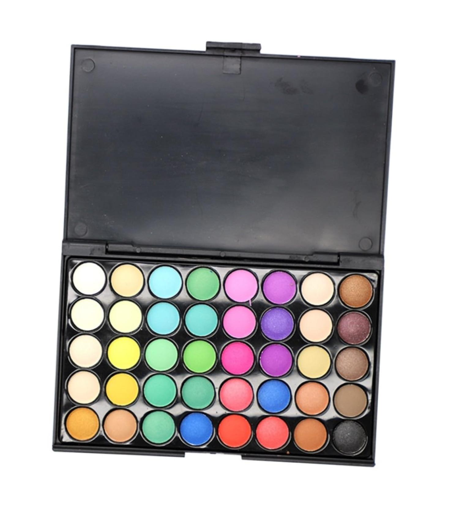 FOMIYES 40 Matte Eyeshadow Eye Shadow Palettes Eyeshadow Pallet Eyeshadow Matt Eyeshadow Palette Earth Tones 1 count (Pack of 1) As Shown - Buy Online on GoSupps.com