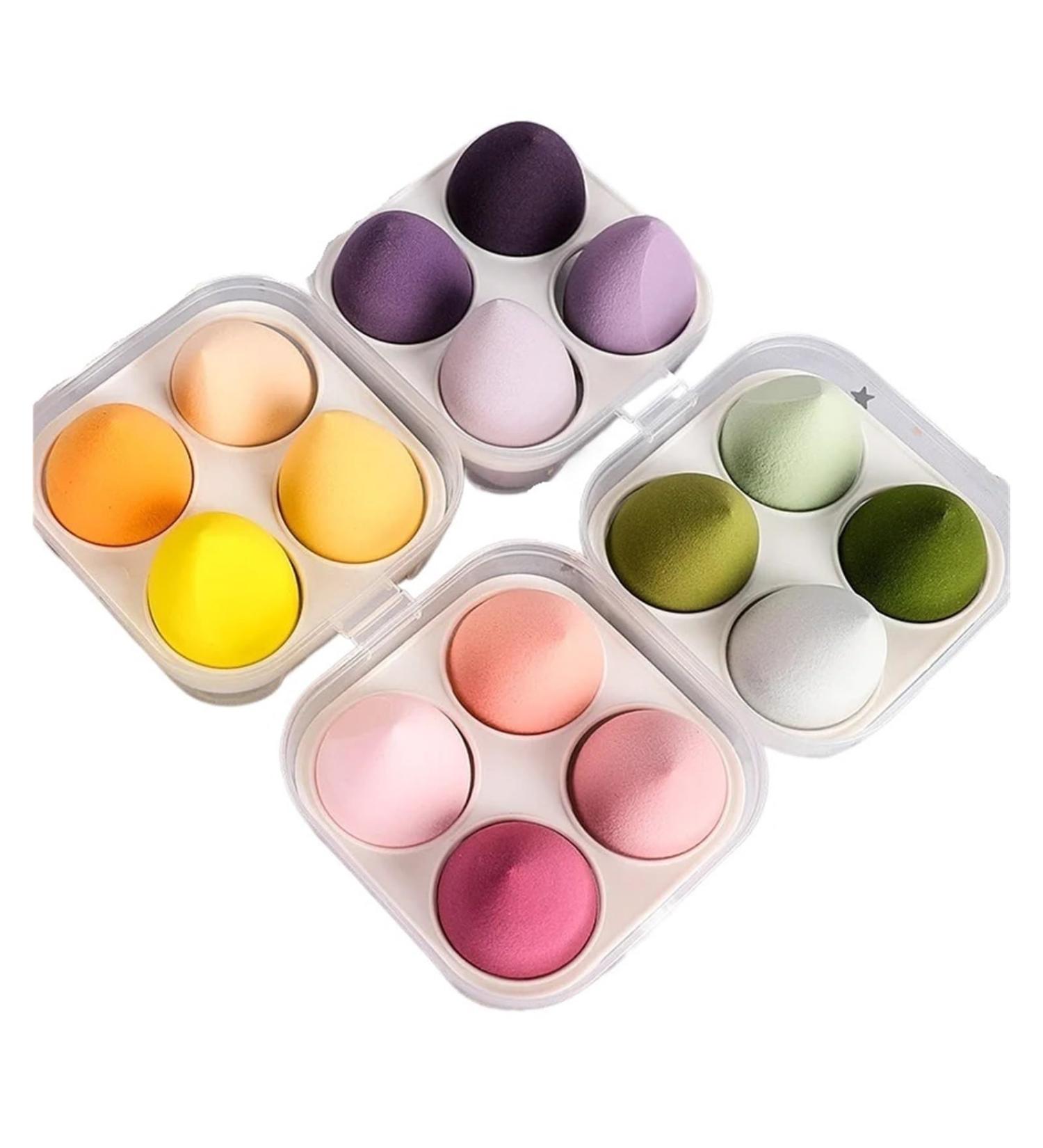 Buy SBTRKT 1/4/8pcs Makeup Sponge Blender - Soft Foundation & Powder Sponges - 8pc Green Beauty Accessories for Flawless Makeup Finish - Buy Online on GoSupps.com