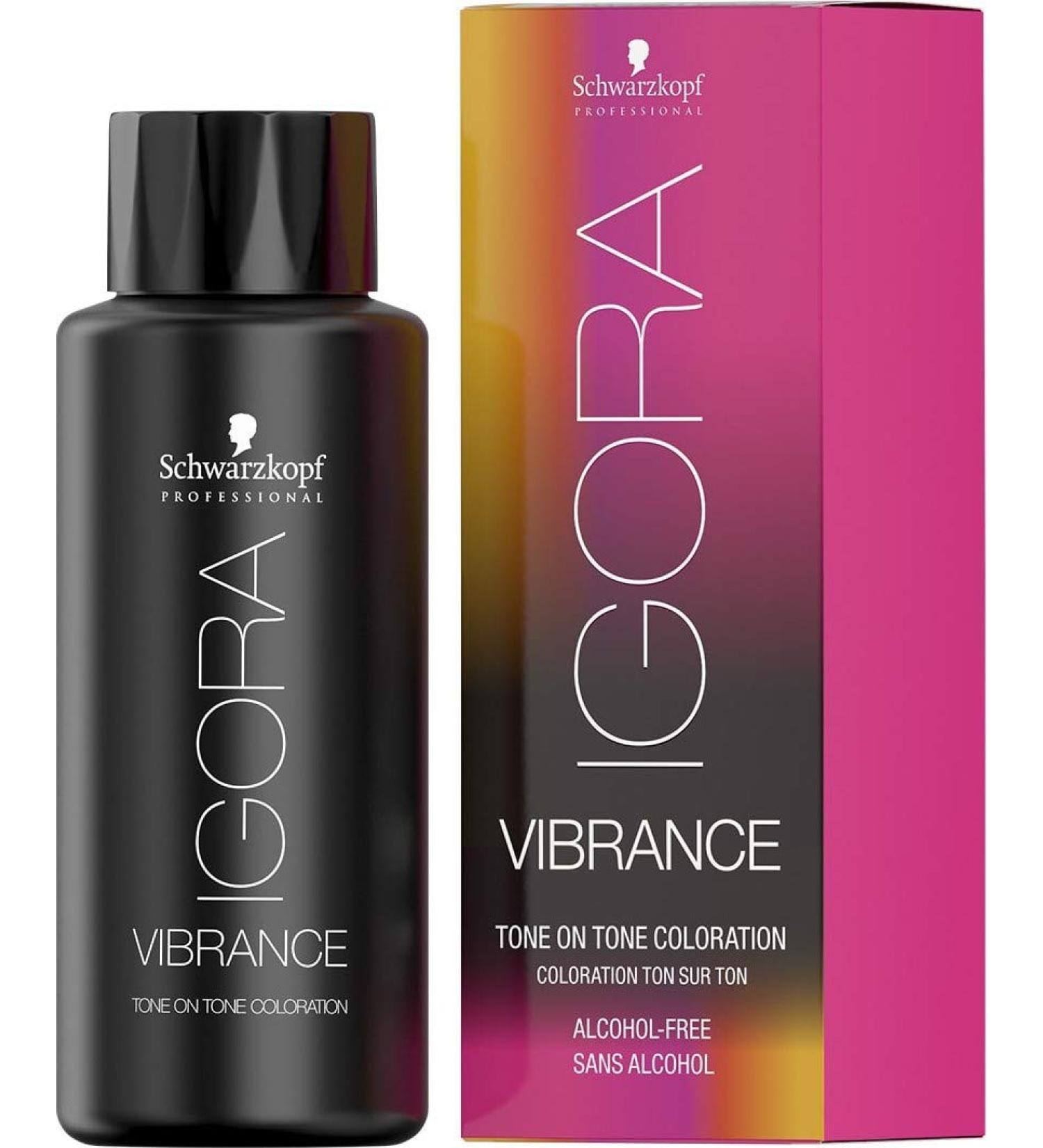 Schwarzkopf Schwarzkopf Igora Vibrance 5-67 Light Brown Chocolate Copper 60ml - tone-on-tone hair color