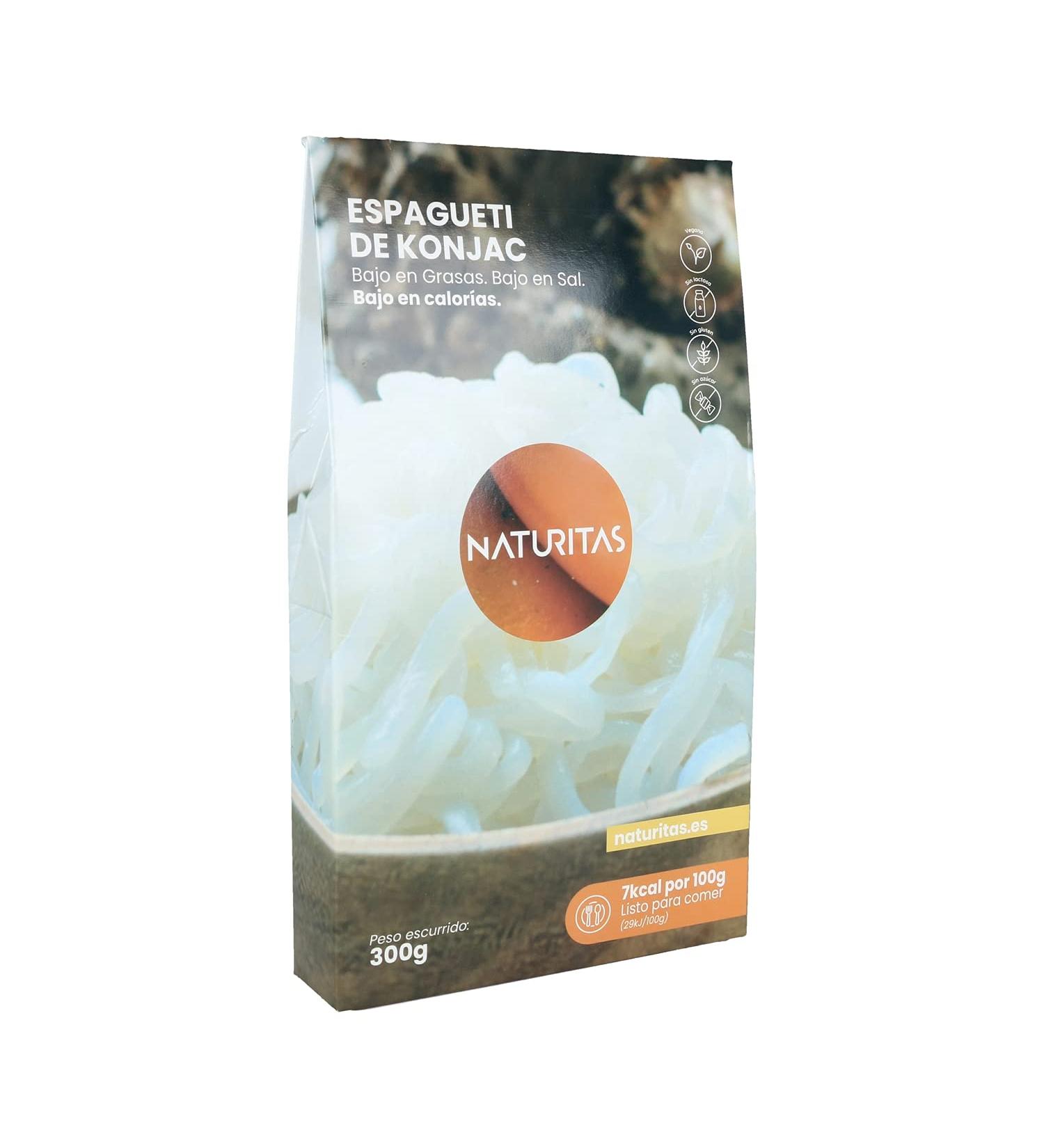 Naturitas Naturitas Essentials Spaghetti Konjac 300g | Vegan | Gluten Sugar & Lactose Free | Low Fat